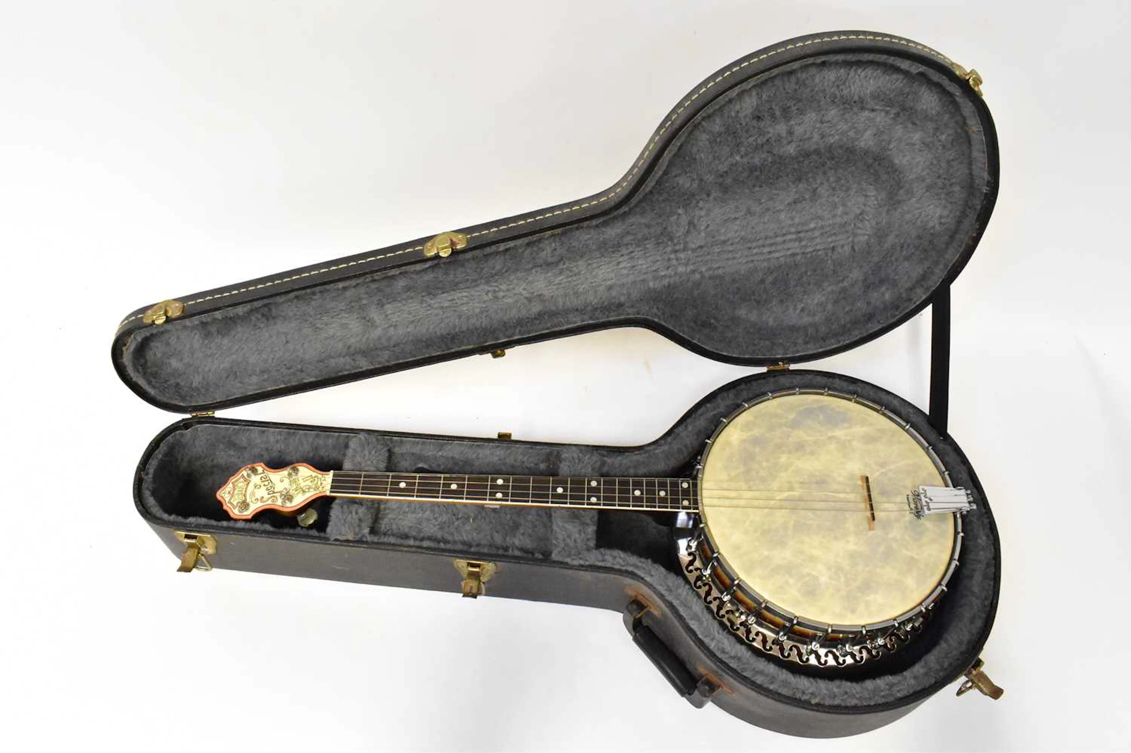 B & D FRED BACON & DAVID DAY; a Special Silver Bell tenor banjo