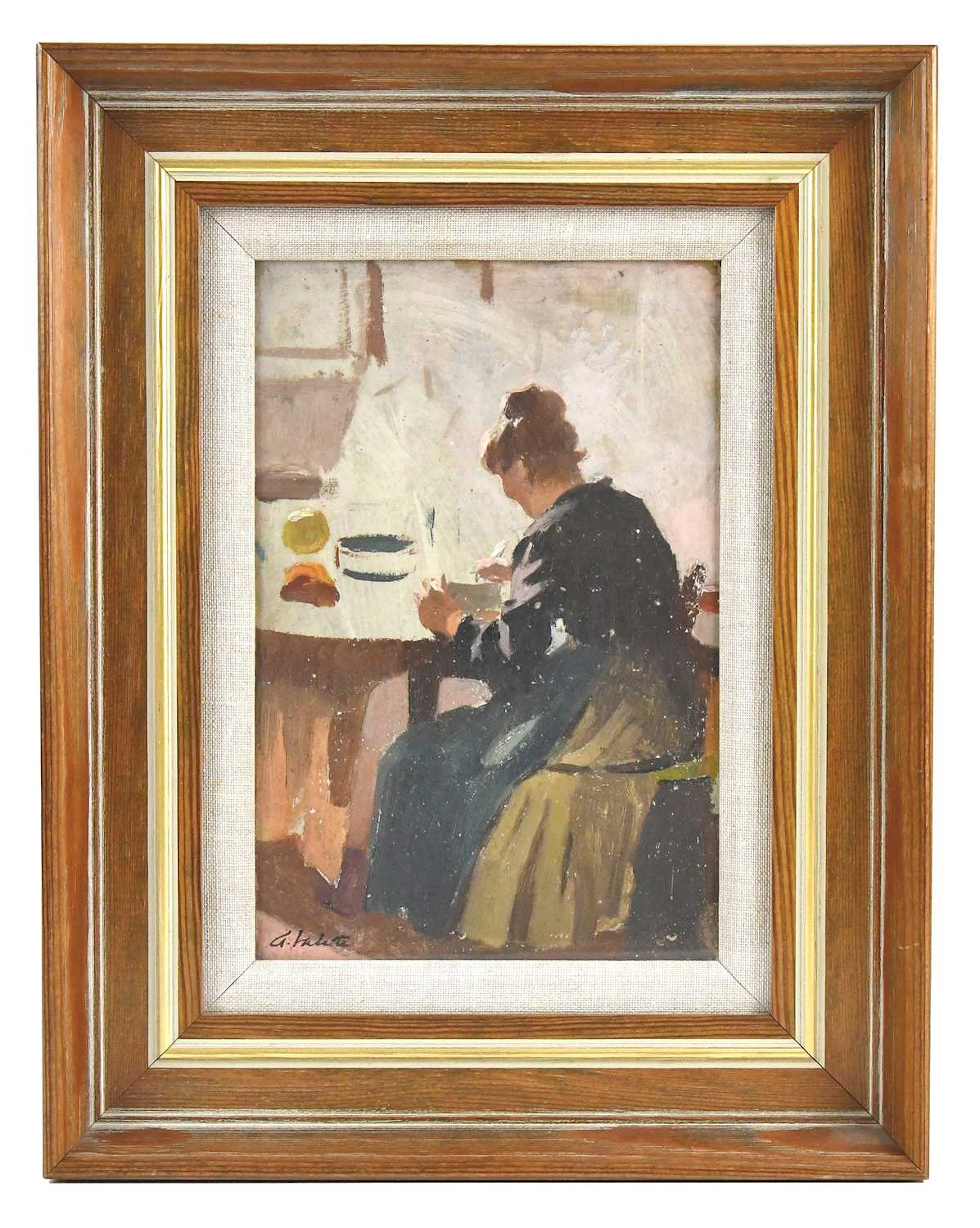 PIERRE ADOLPHE VALETTE (1876-1942); oil on board