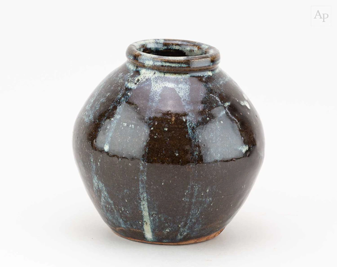 TREVOR CORSER (1938-2015) for Leach Pottery; a globular...