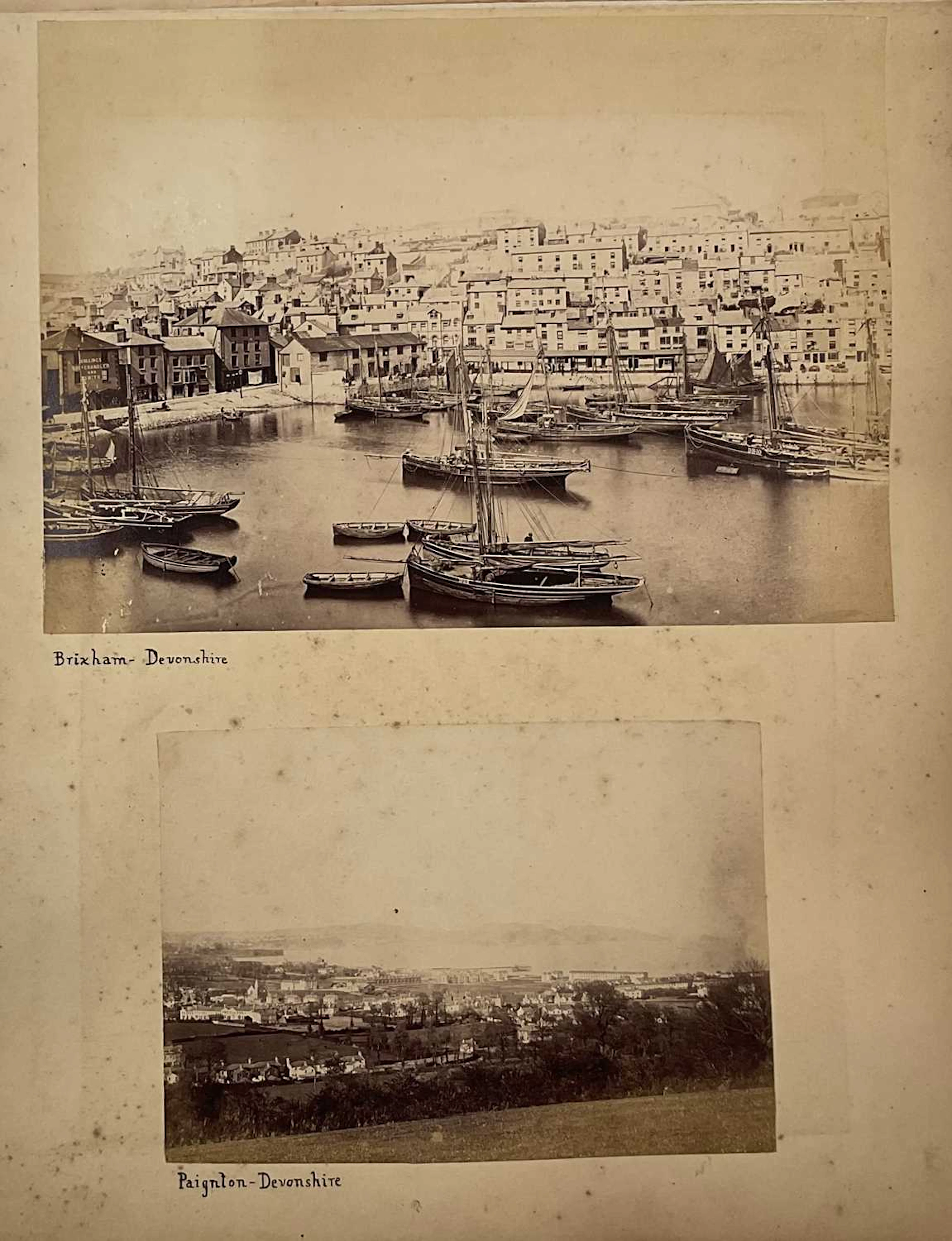 A 19th century photograph album containing approximately...