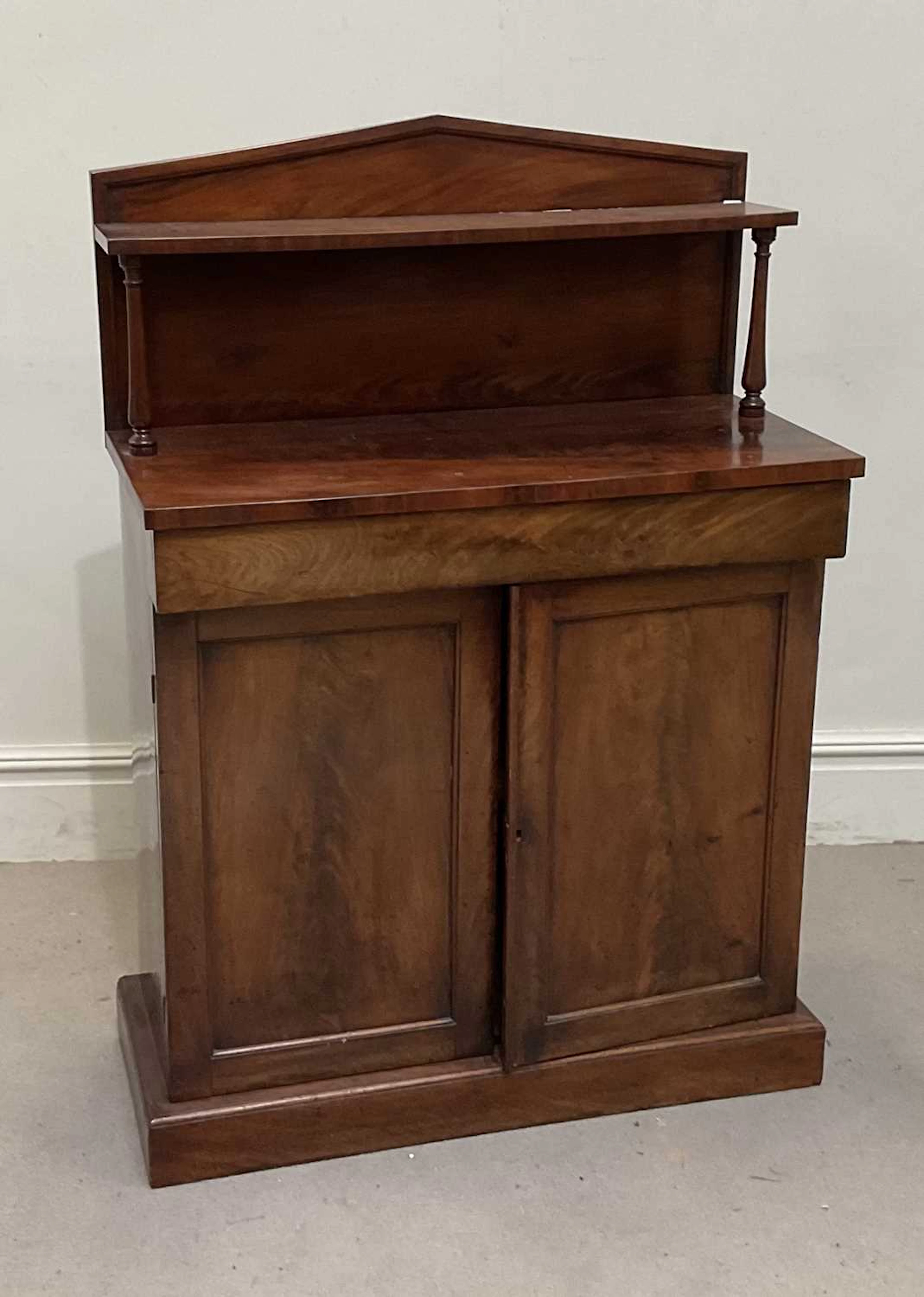 A 19th century mahogany chiffonier