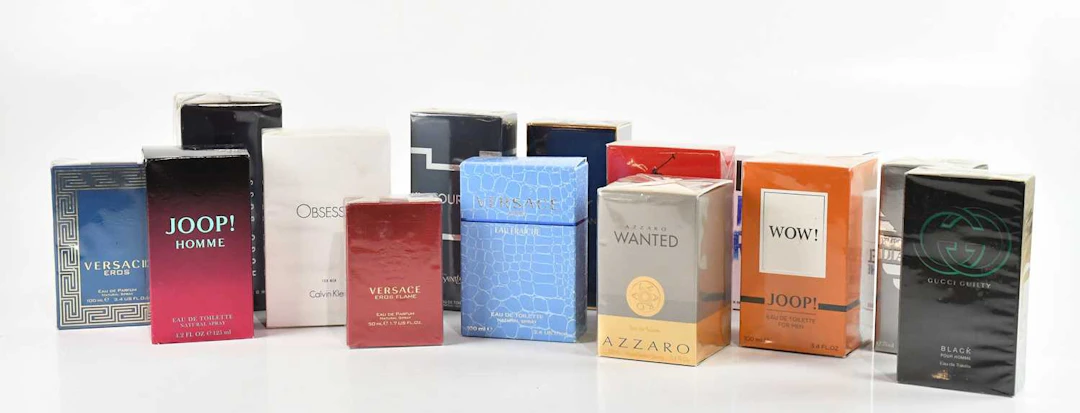 Fourteen boxed aftershaves