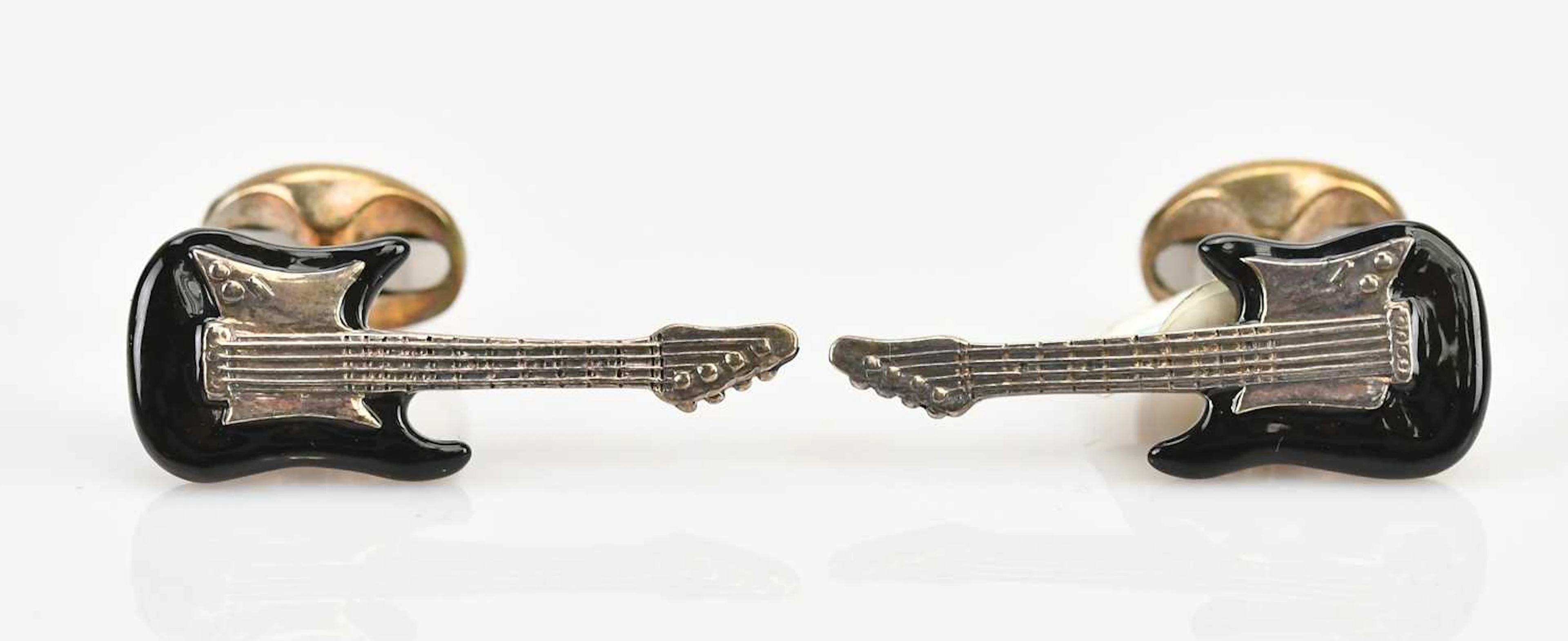 DEAKIN & FRANCIS; a pair of hallmarked silver and enamel...