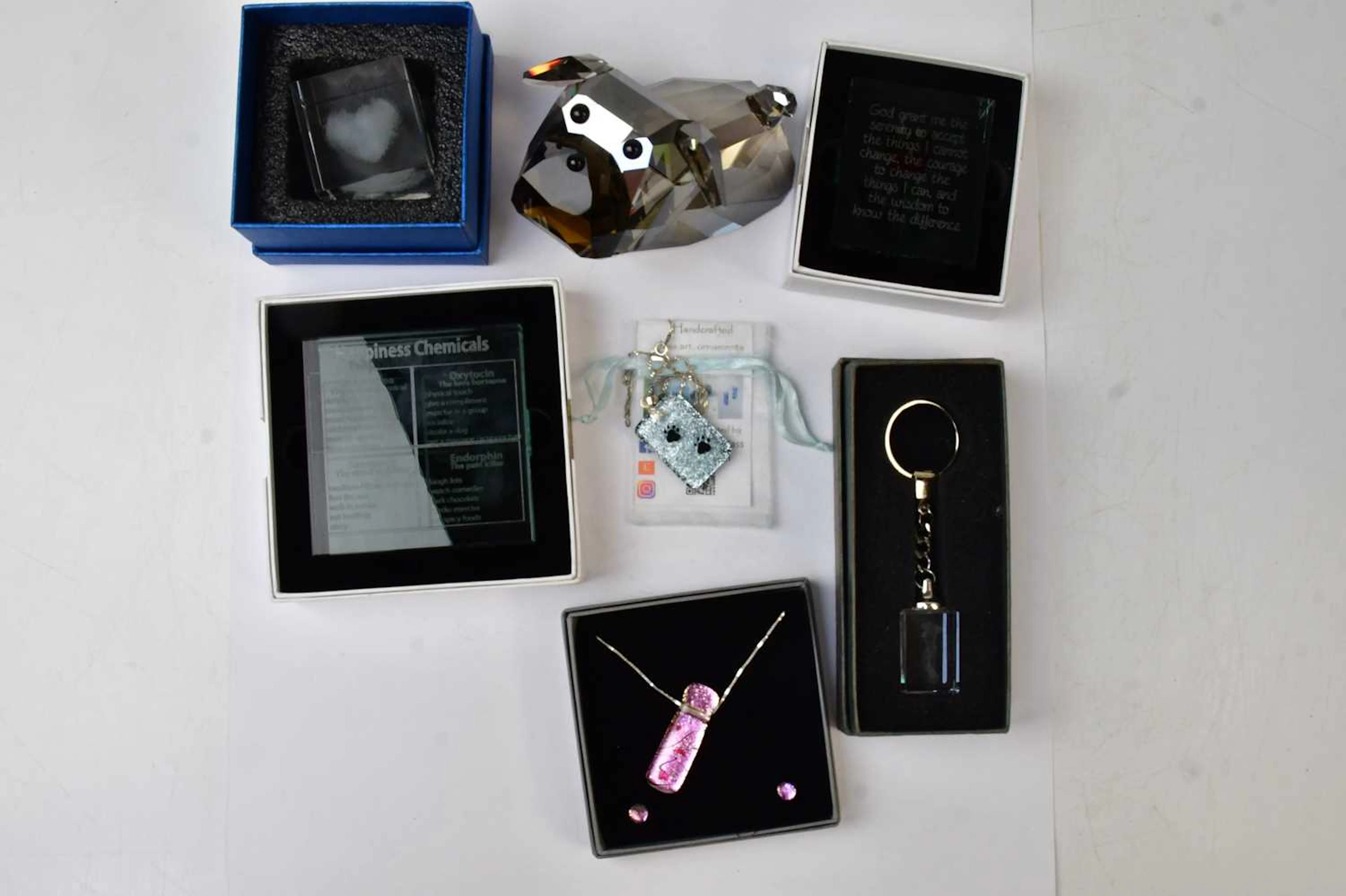 A boxed Swarovski The Lovlots Gang of Dogs' Tomaso bulldog