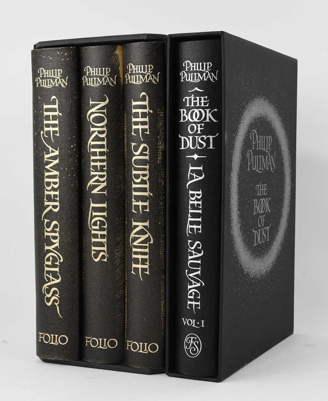 FOLIO SOCIETY; two books by Philip Pullman