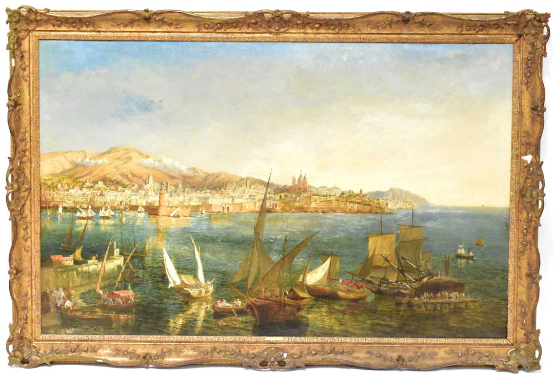 WILLIAM PARROT (1813-1875); oil on canvas