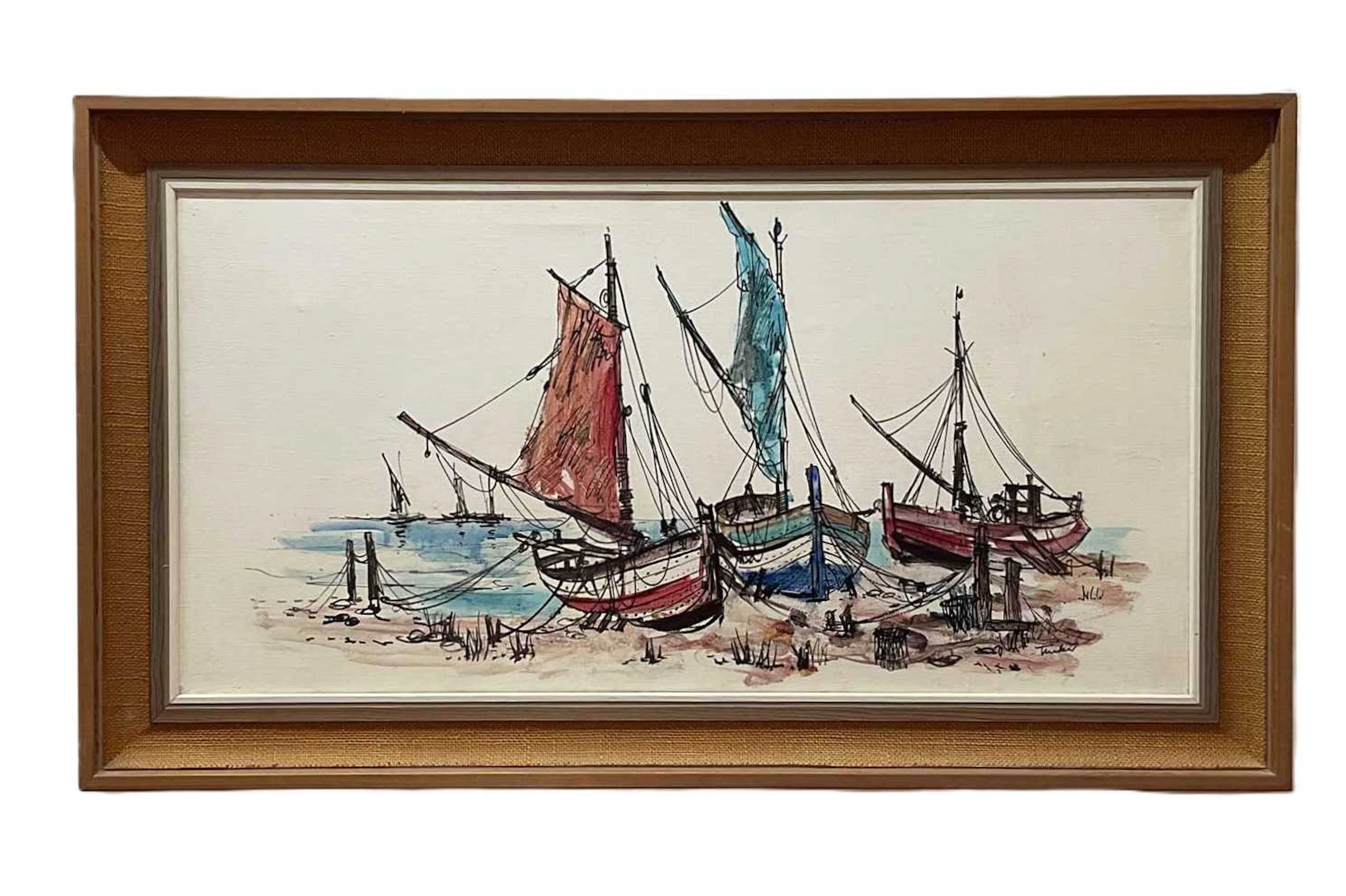 A mid 20th century print