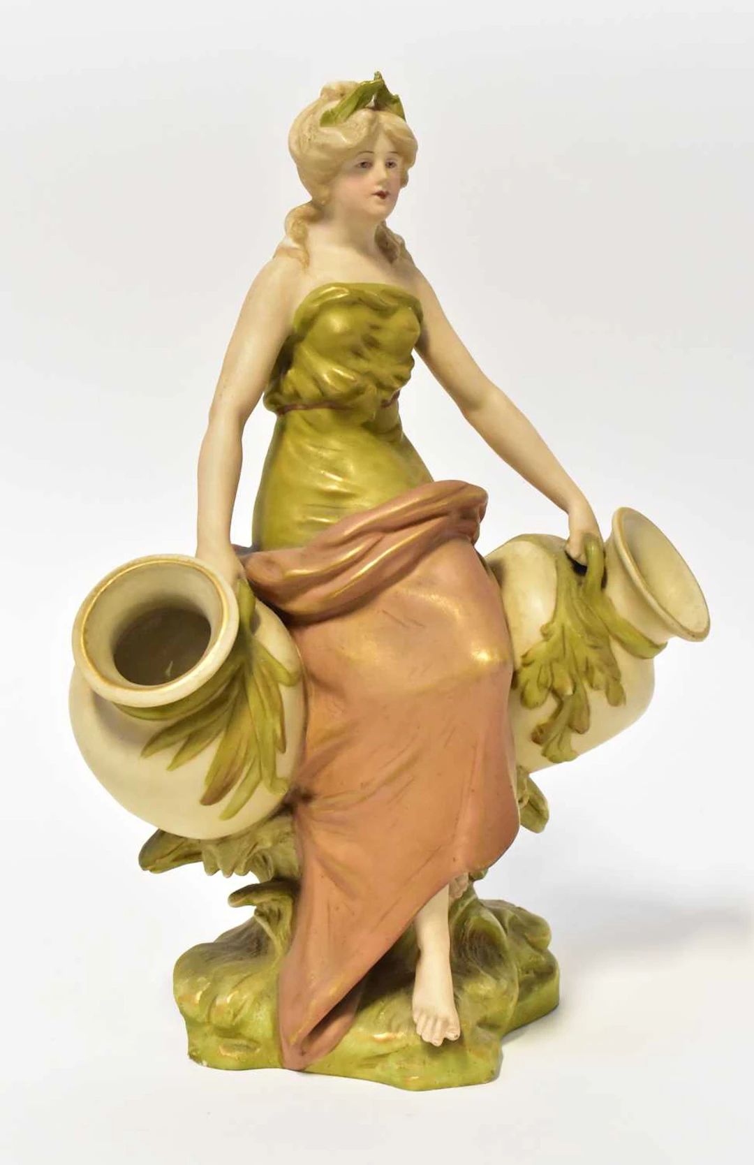 ROYAL DUX; a figure of a water carrier