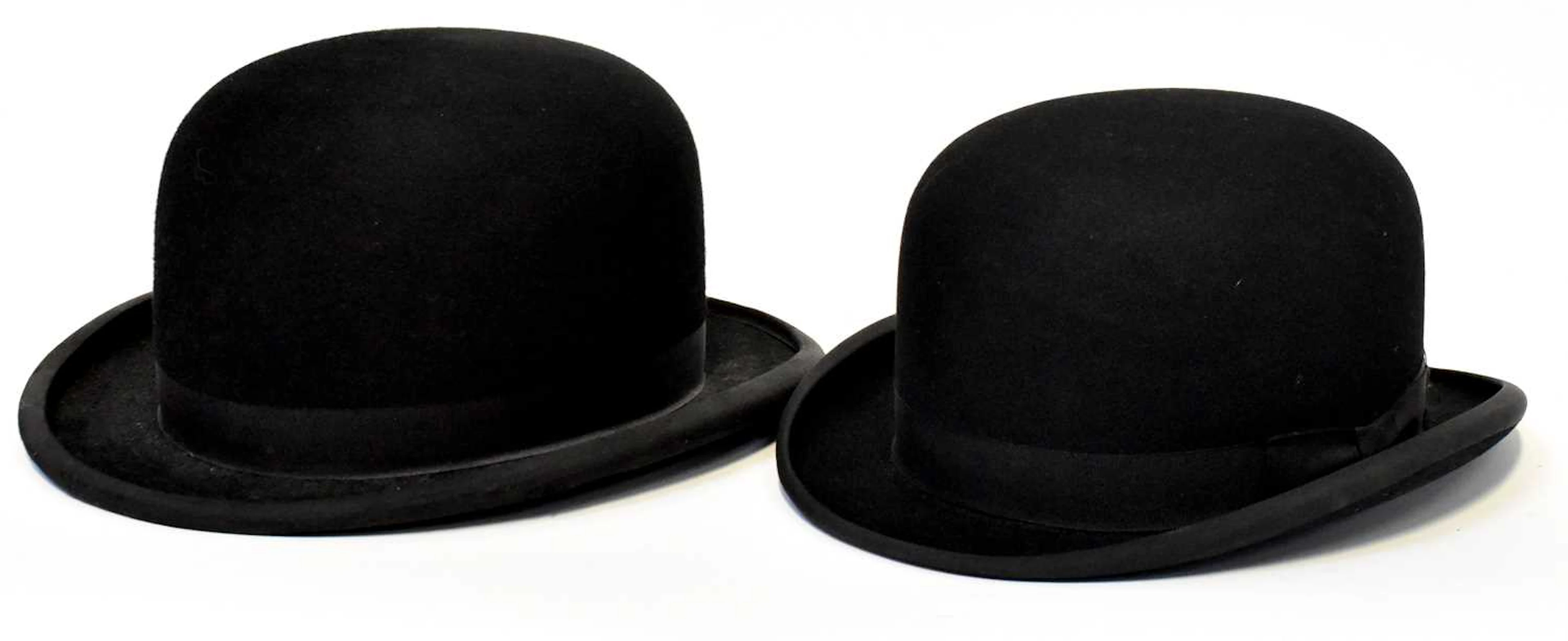 Two bowler hats comprising 'The Sunfield Belham Hat'