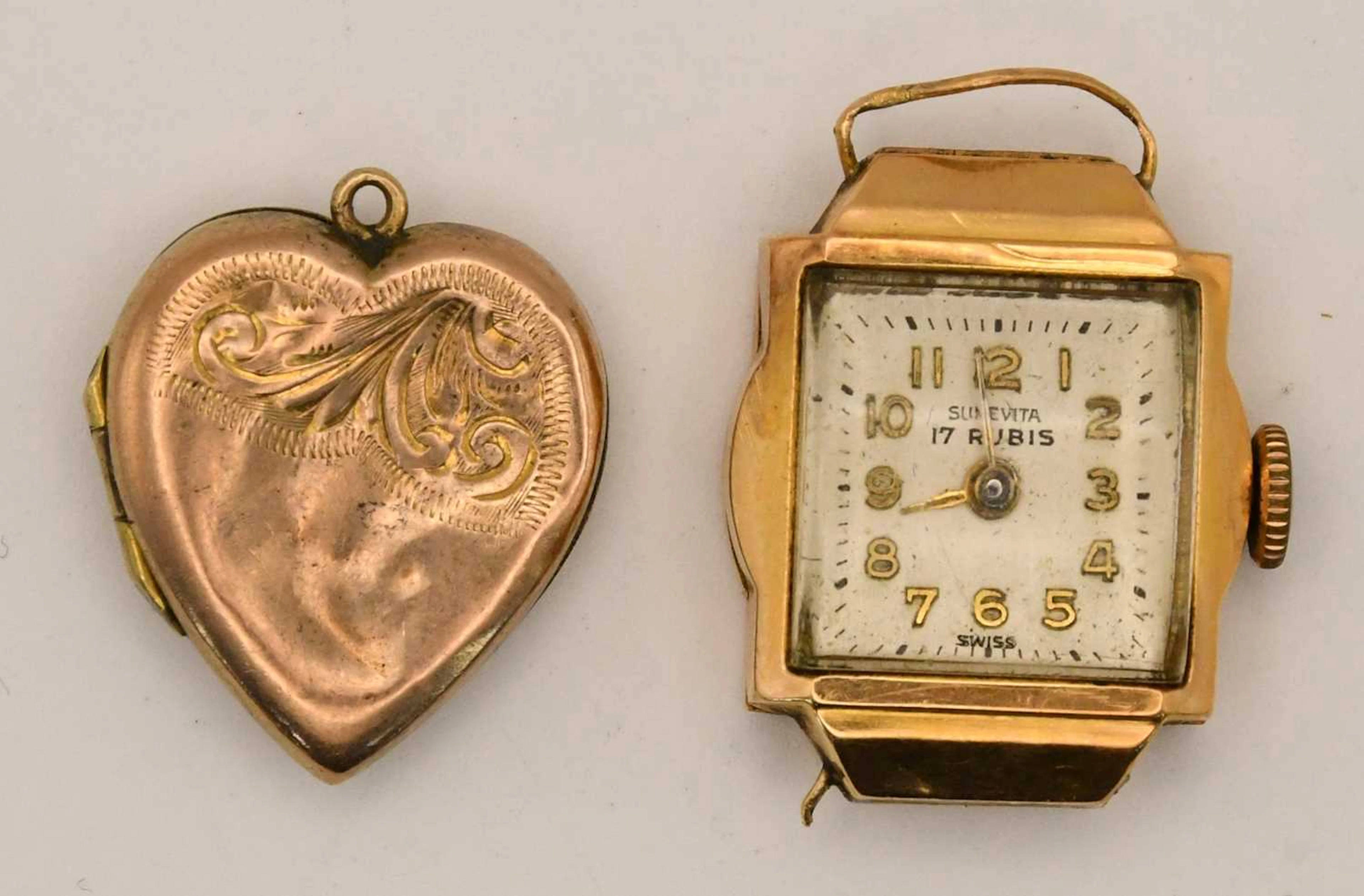 SUNEVITA; an early 20th century lady's 17 rubis 18ct...