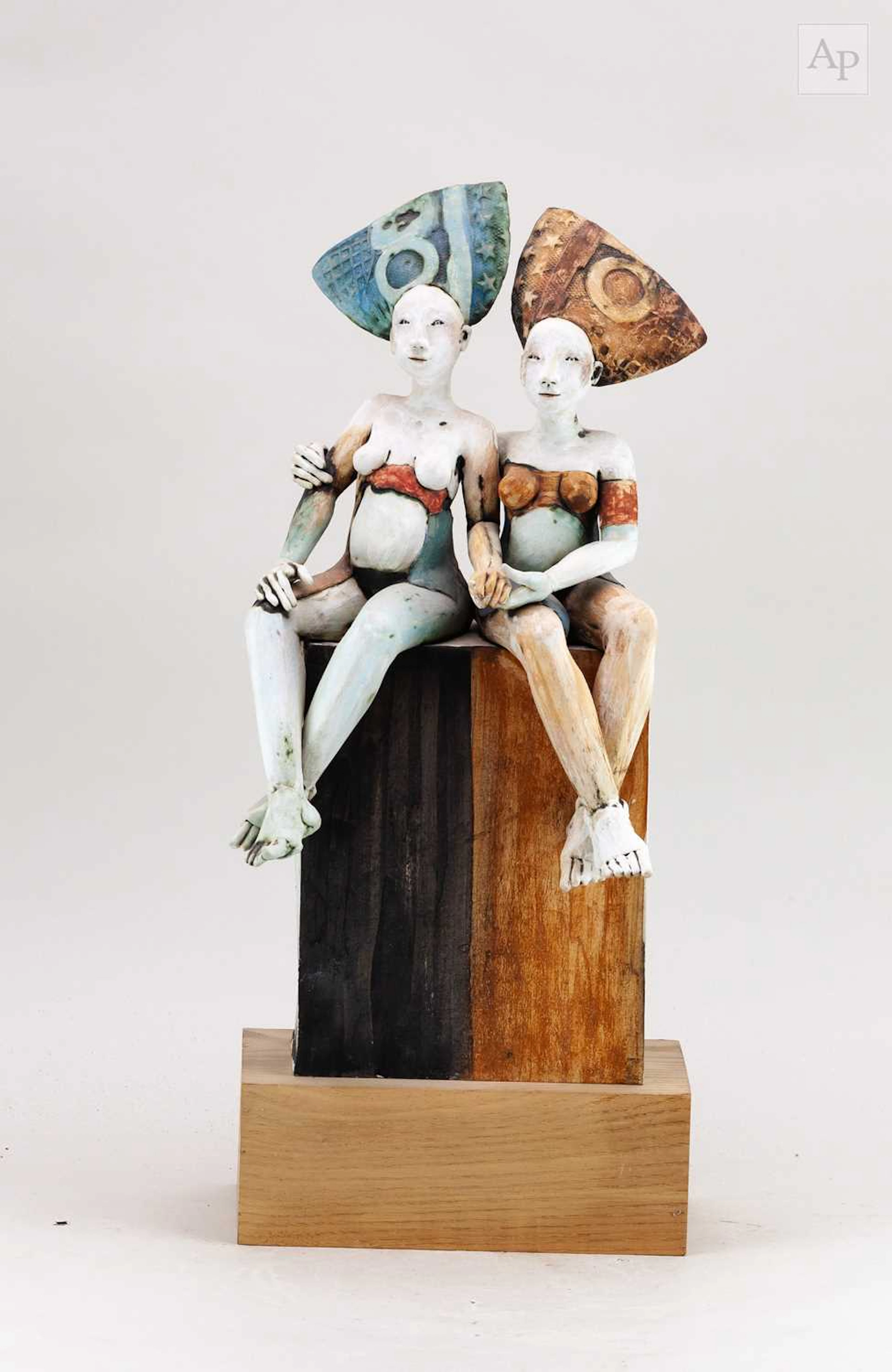 SALLY MACDONELL (born 1971); an earthenware sculpture of...