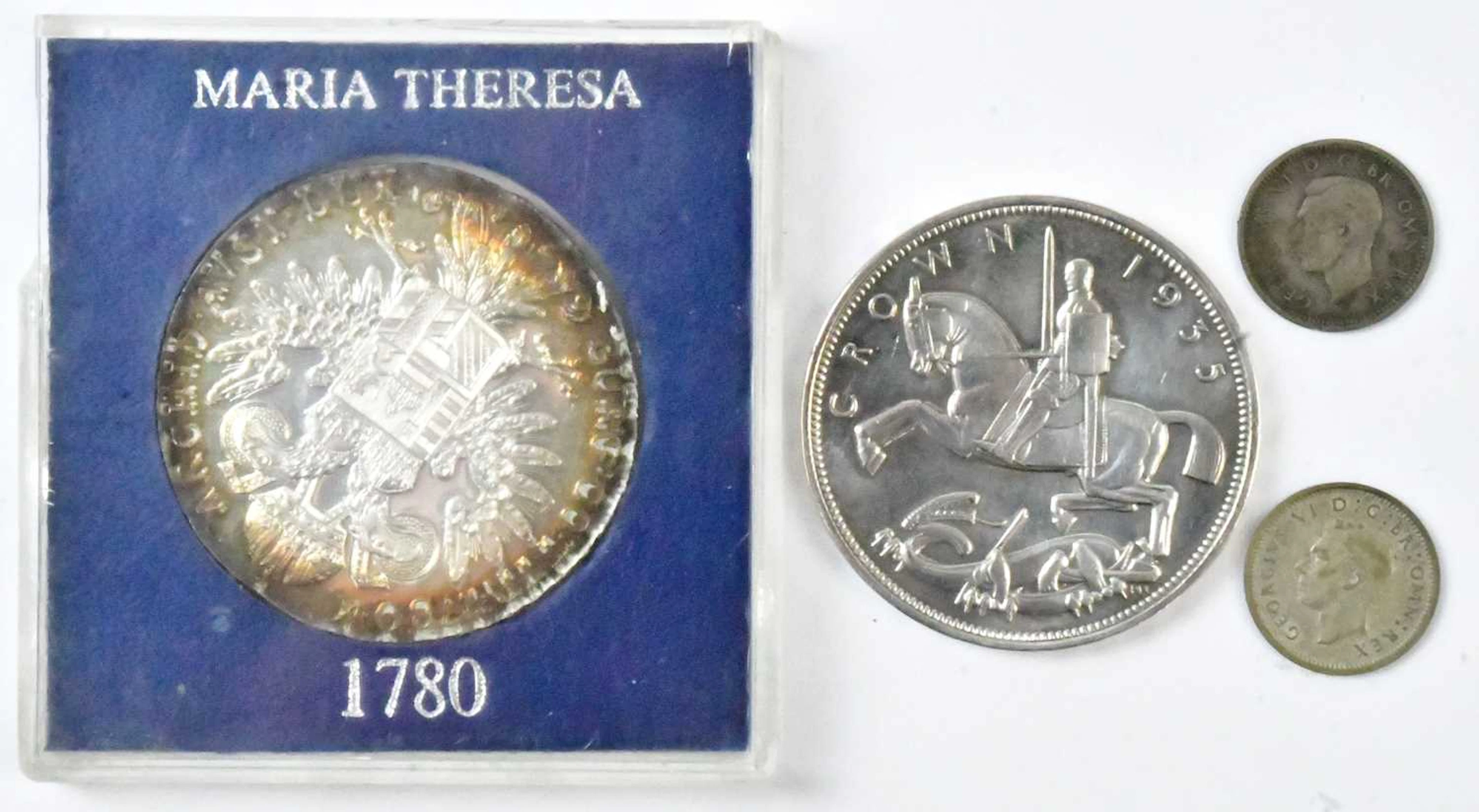A Maria Theresa 1780 silver Thala