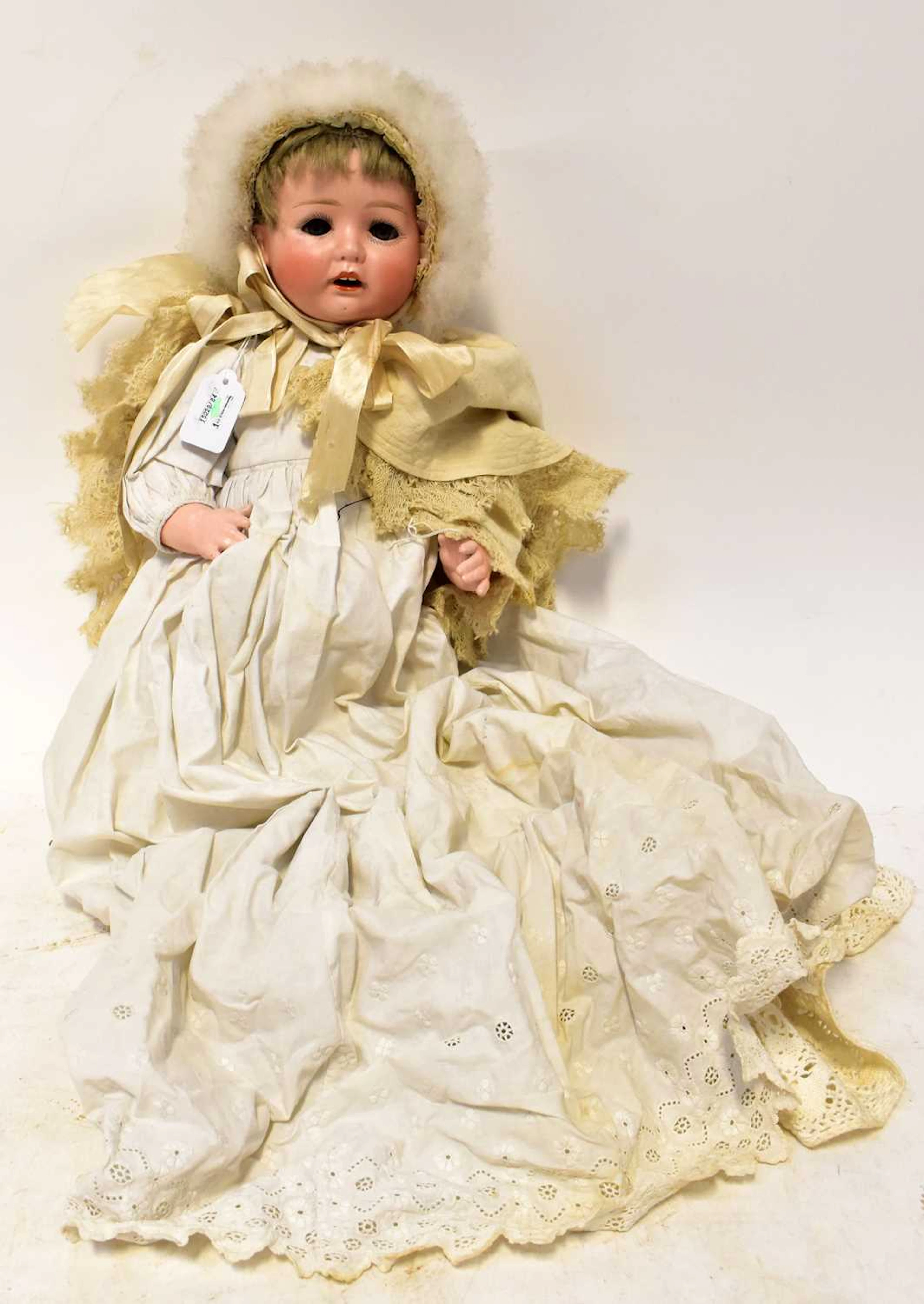 A Hermann Steiner bisque head doll