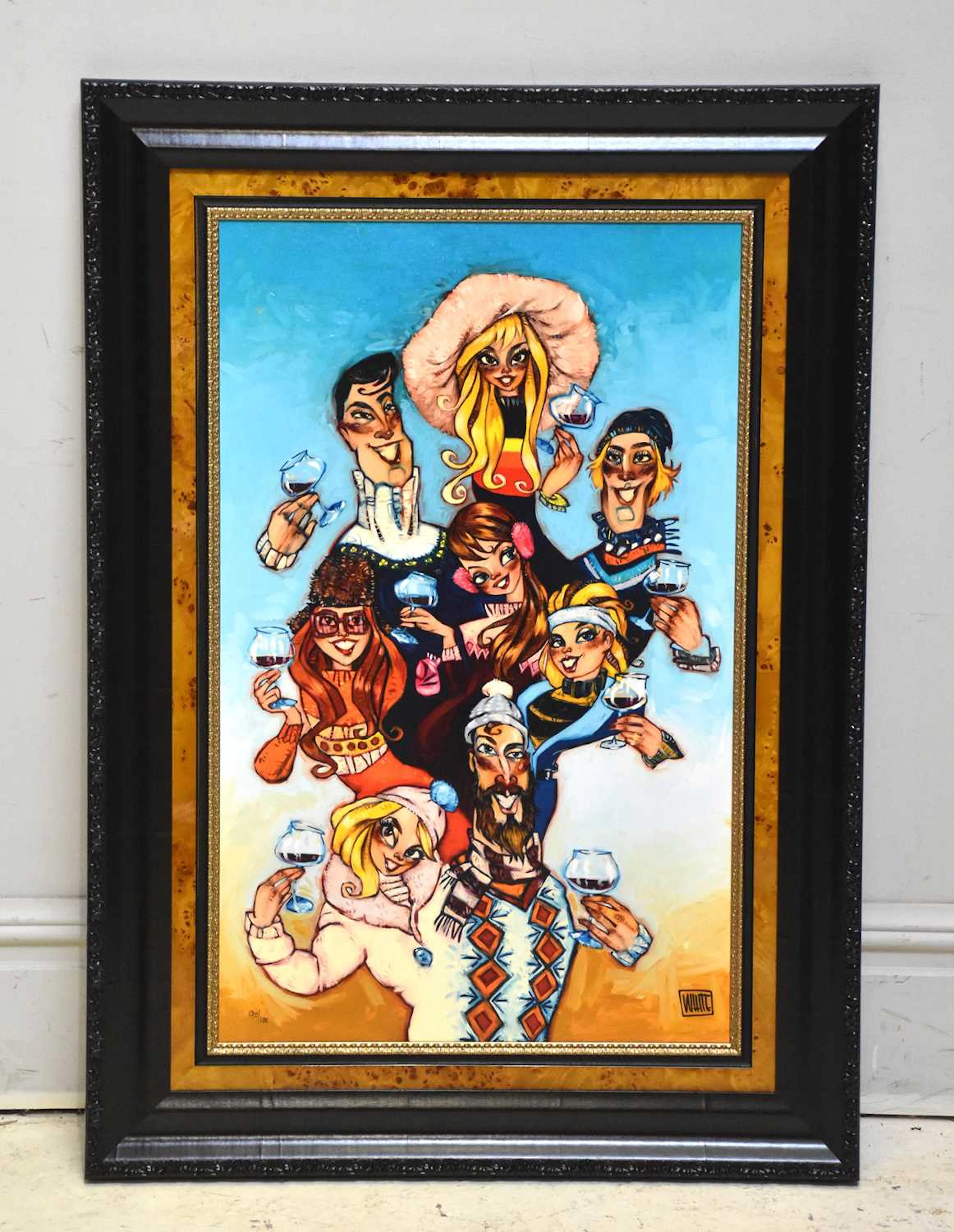 TODD WHITE; a signed limited edition print