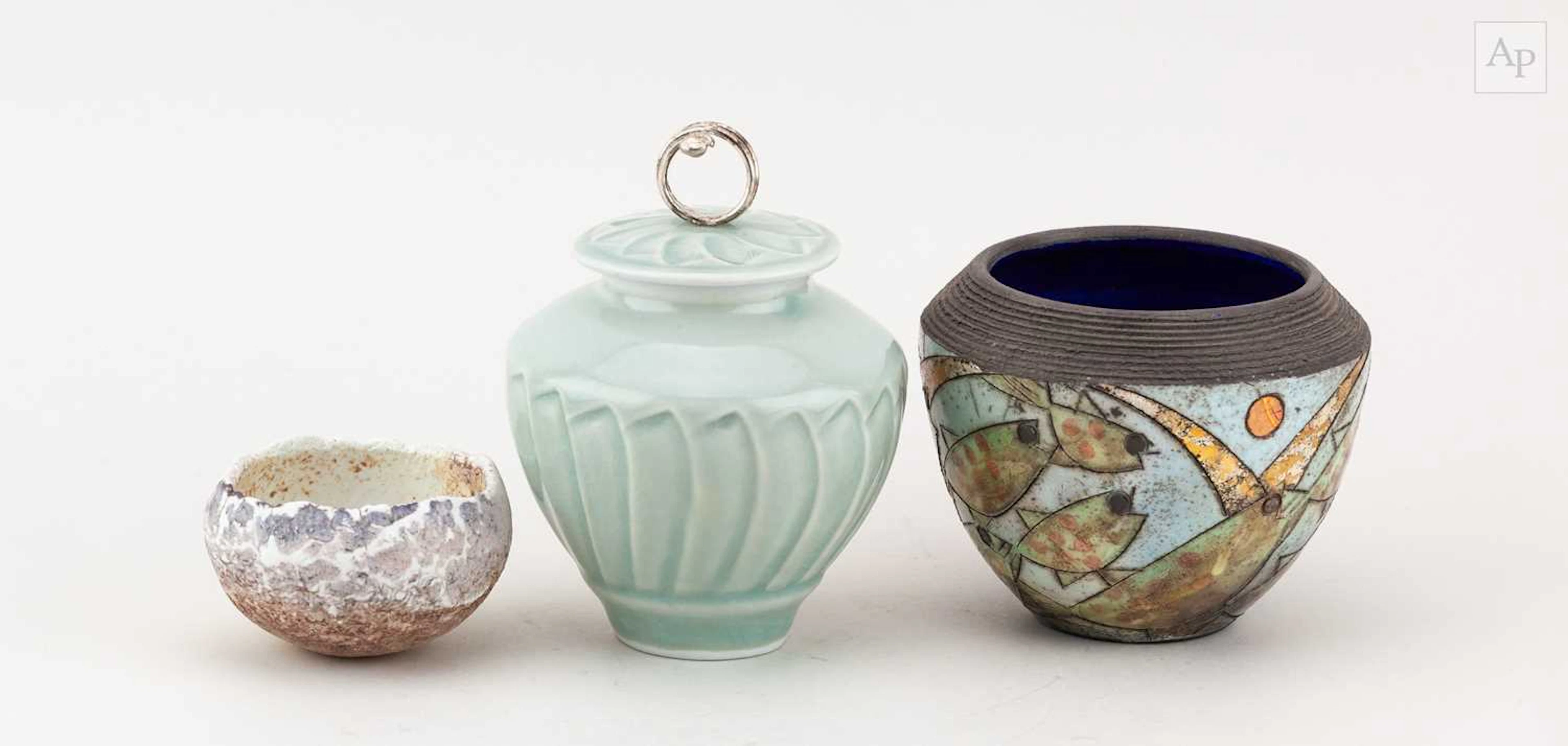 BRIDGET DRAKEFORD (born 1946); a partially fluted...