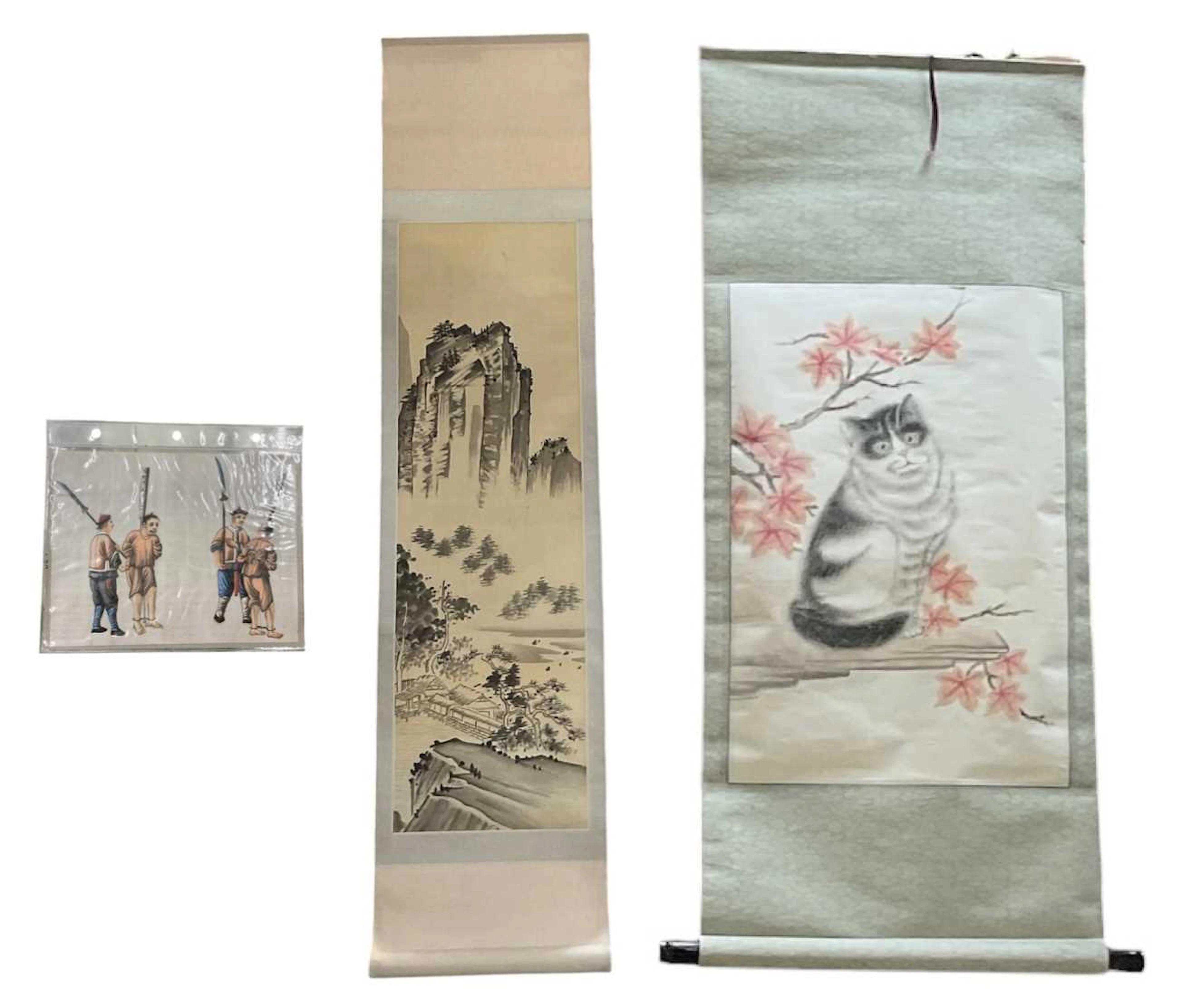 A modern Chinese watercolour on rice paper