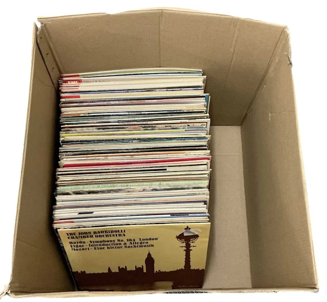 A collection of approximately one hundred assorted classical records