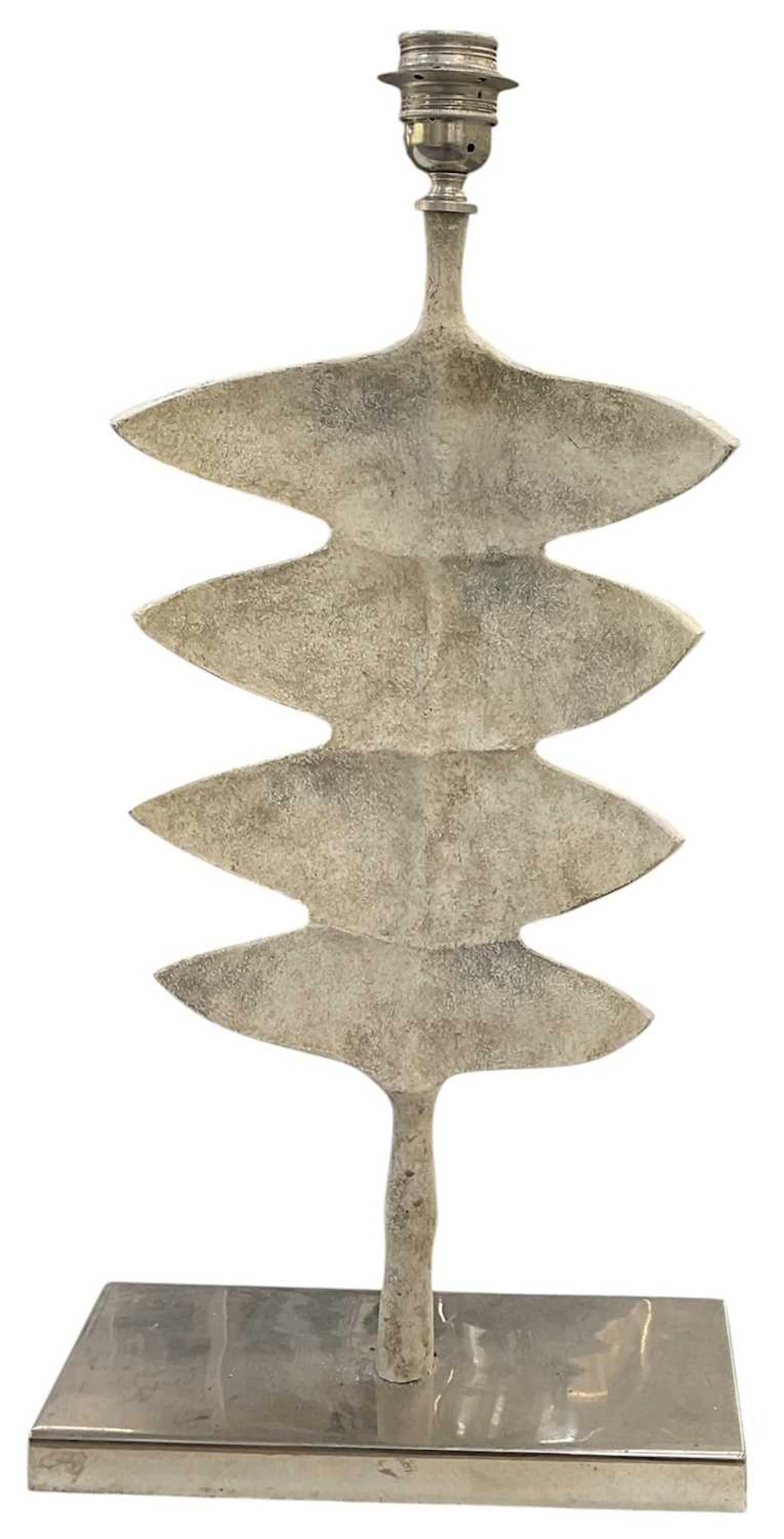 PORTA ROMANA; a modern contemporary 'Giacometti' leaf lamp