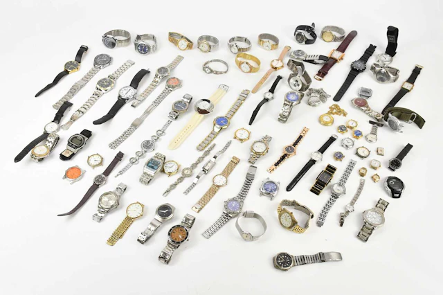 A collection of gentleman's fashion watches including Minix G-Shock