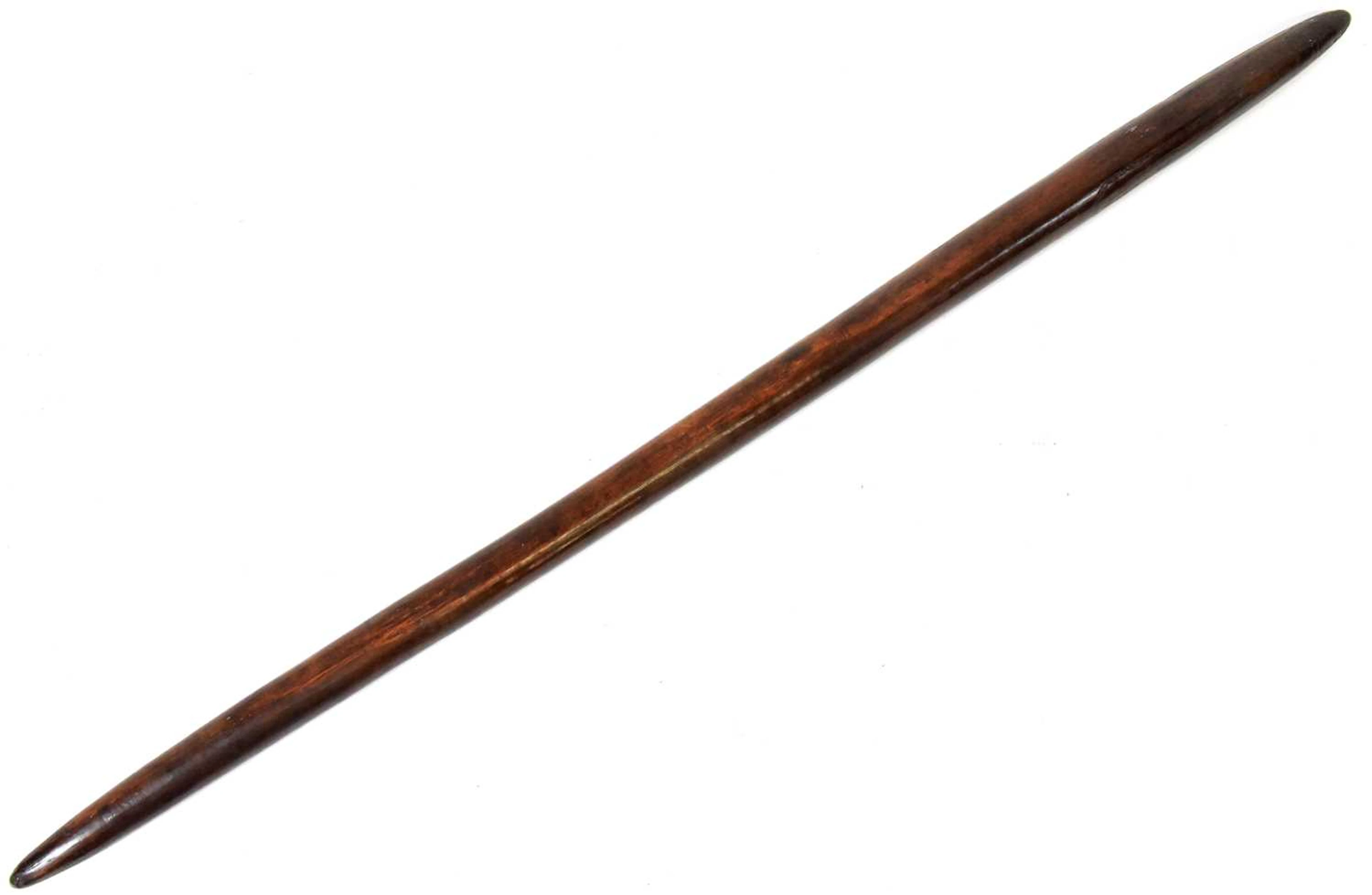 A South Seas Polynesian carved hardwood club