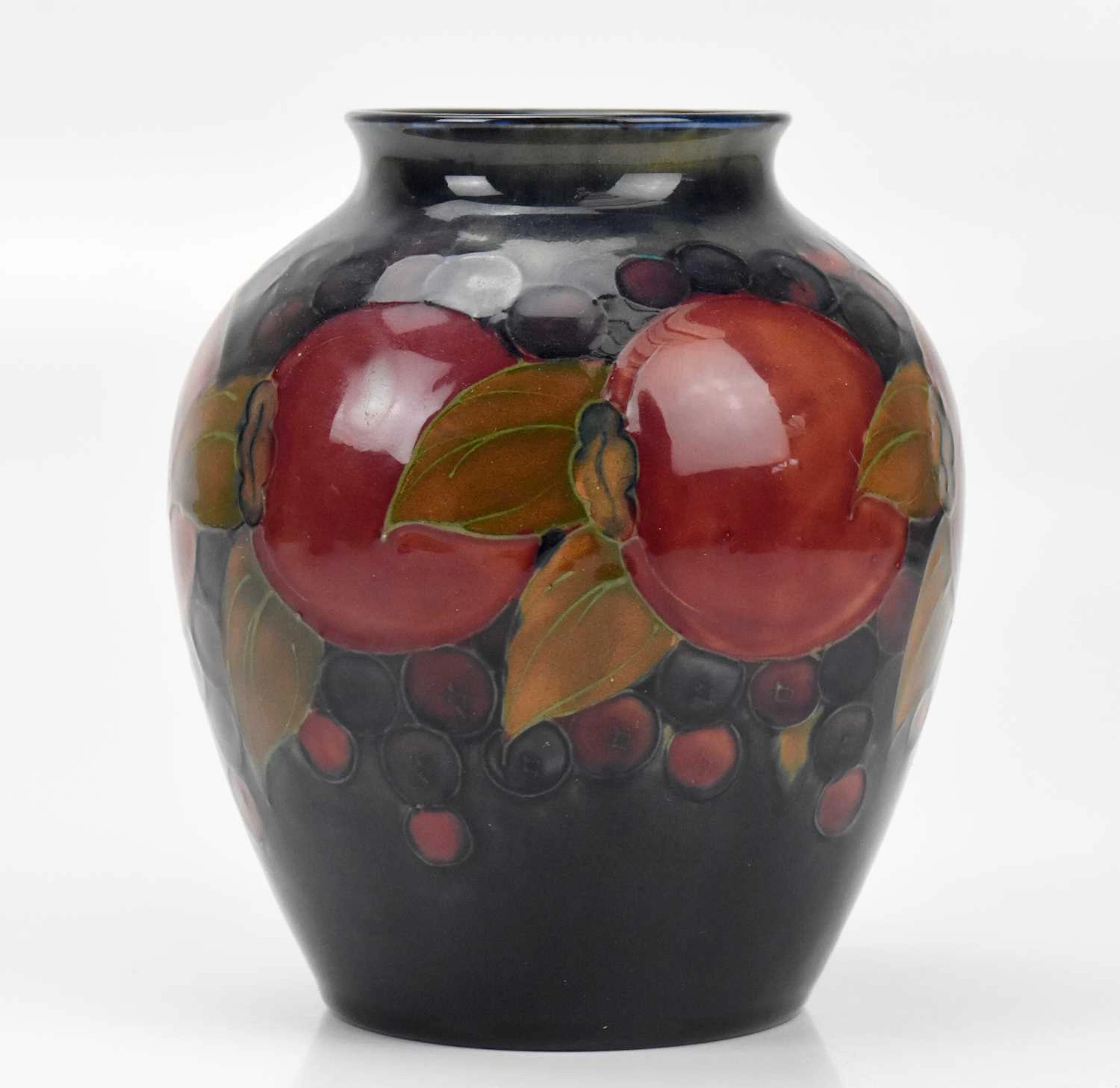 WILLIAM MOORCROFT; a vase of ovoid form