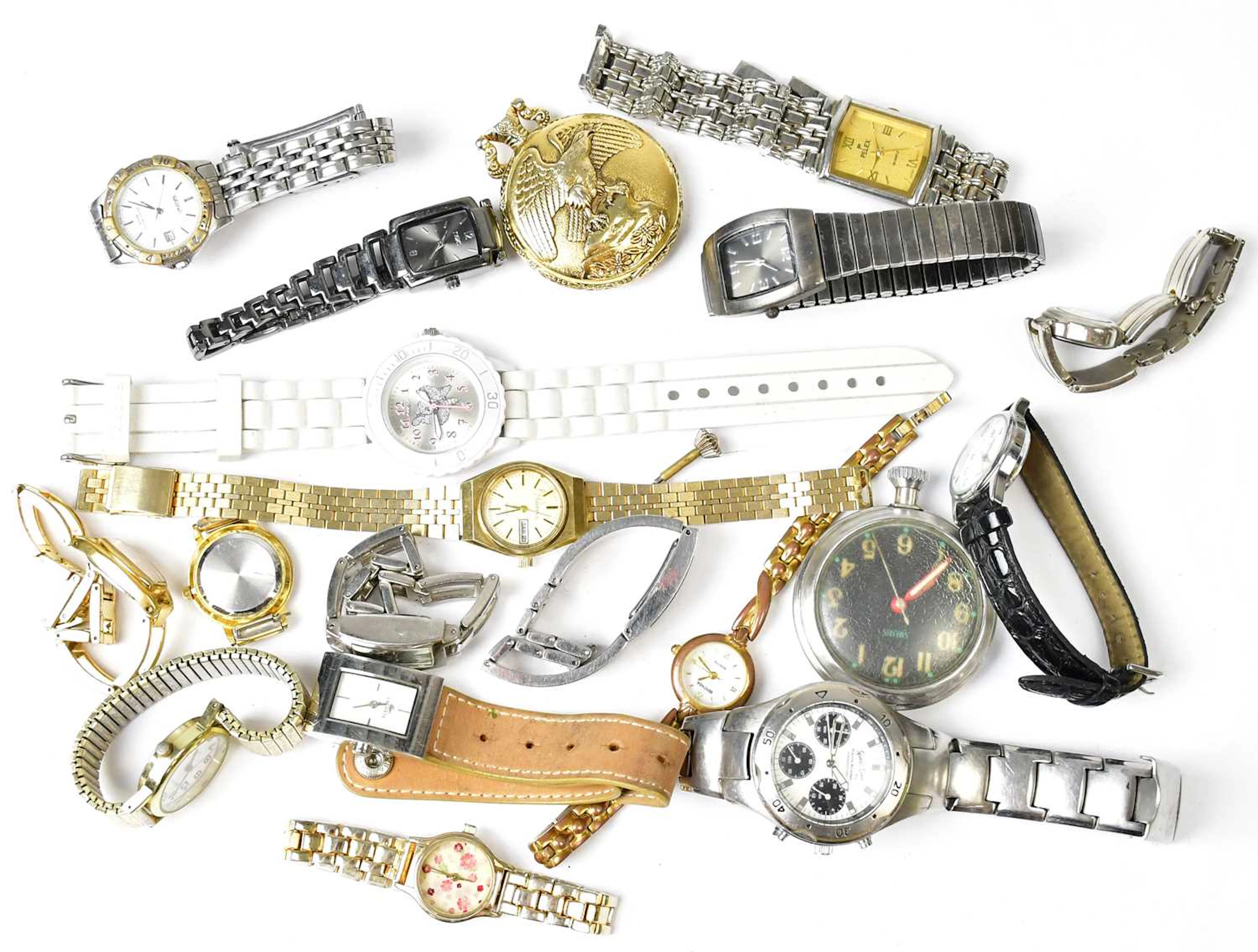 A collection of fashion watches