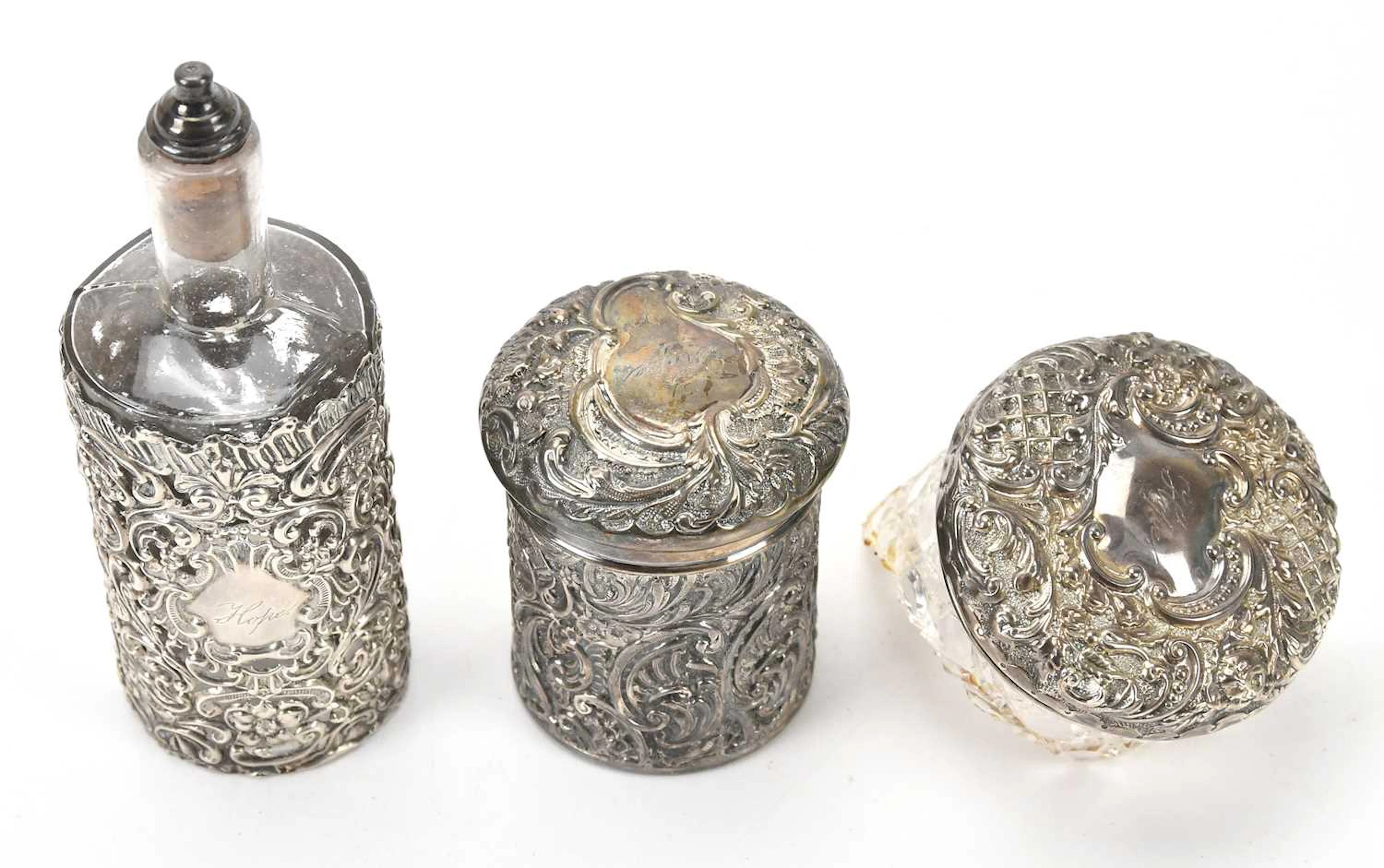 JAMES DEAKIN & SONS; a Victorian hallmarked silver lidded...