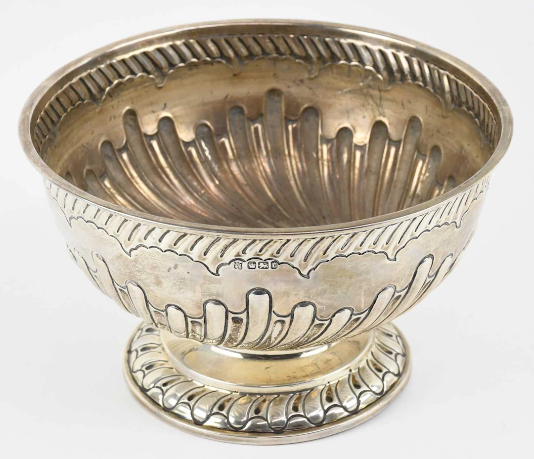 JAMES DEAKIN & SONS; a late Victorian hallmarked silver...