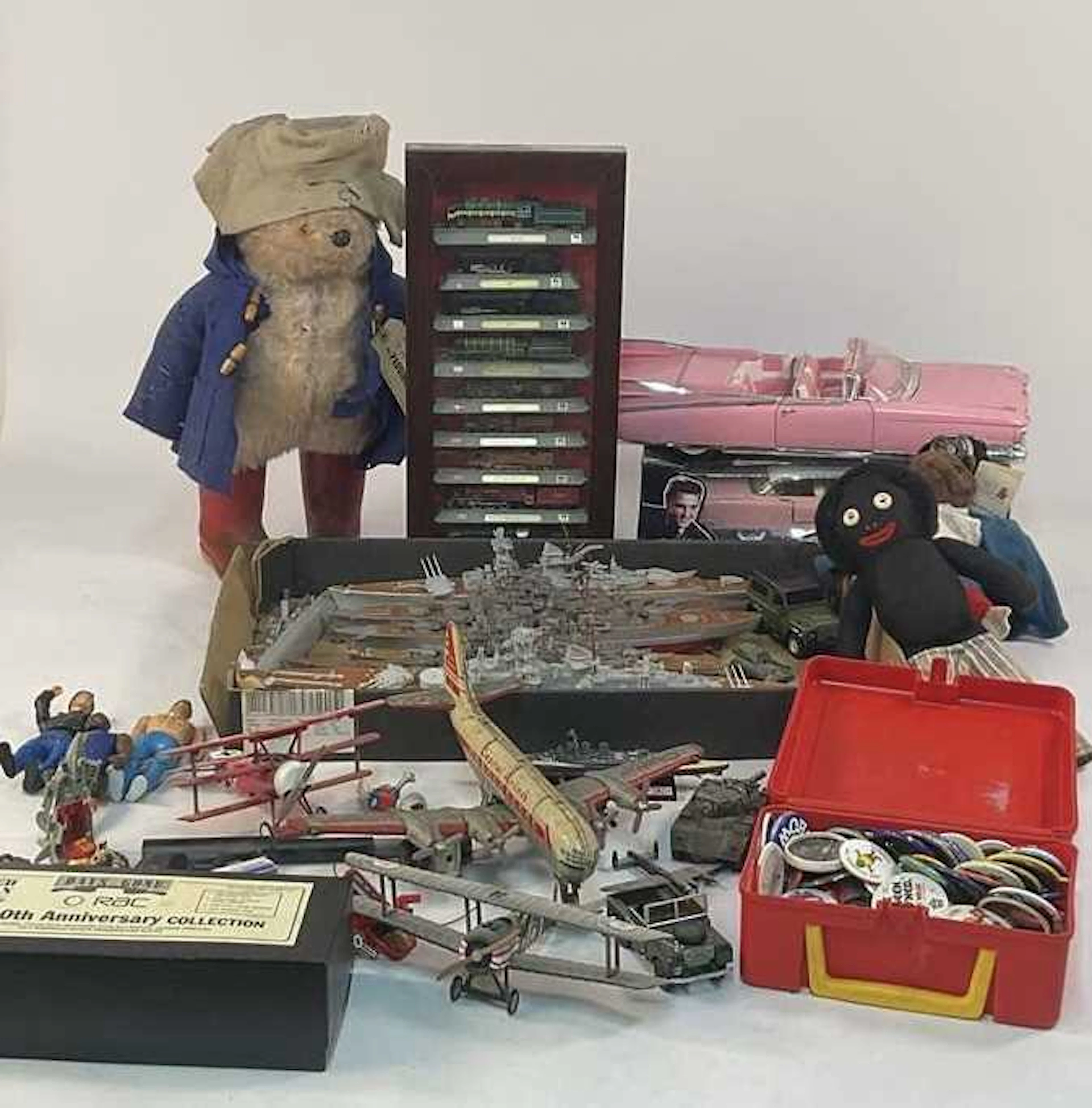 A quantity of vintage and newer toys