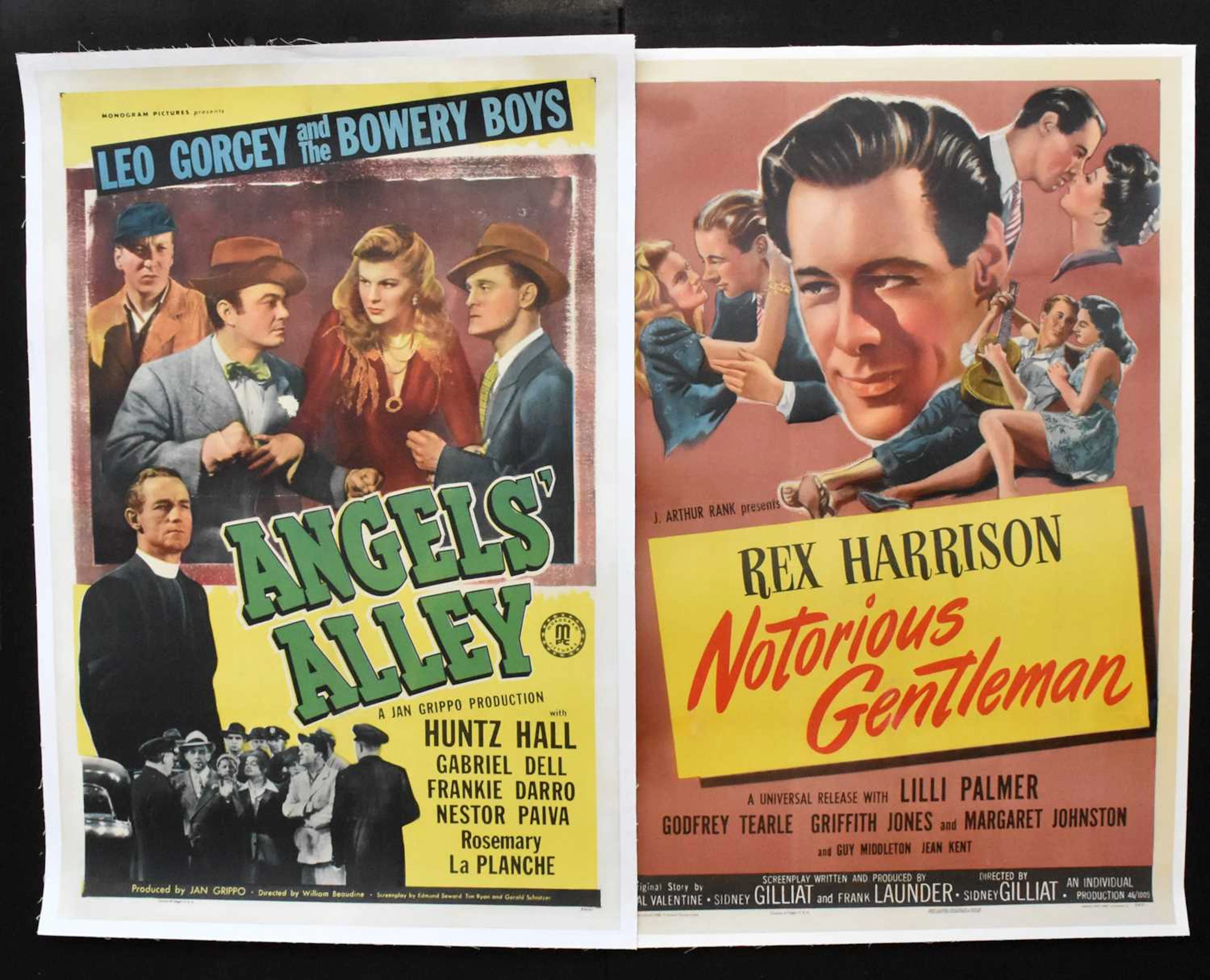 NOTORIOUS GENTLEMAN; an American one sheet original poster 'Rex Harrison