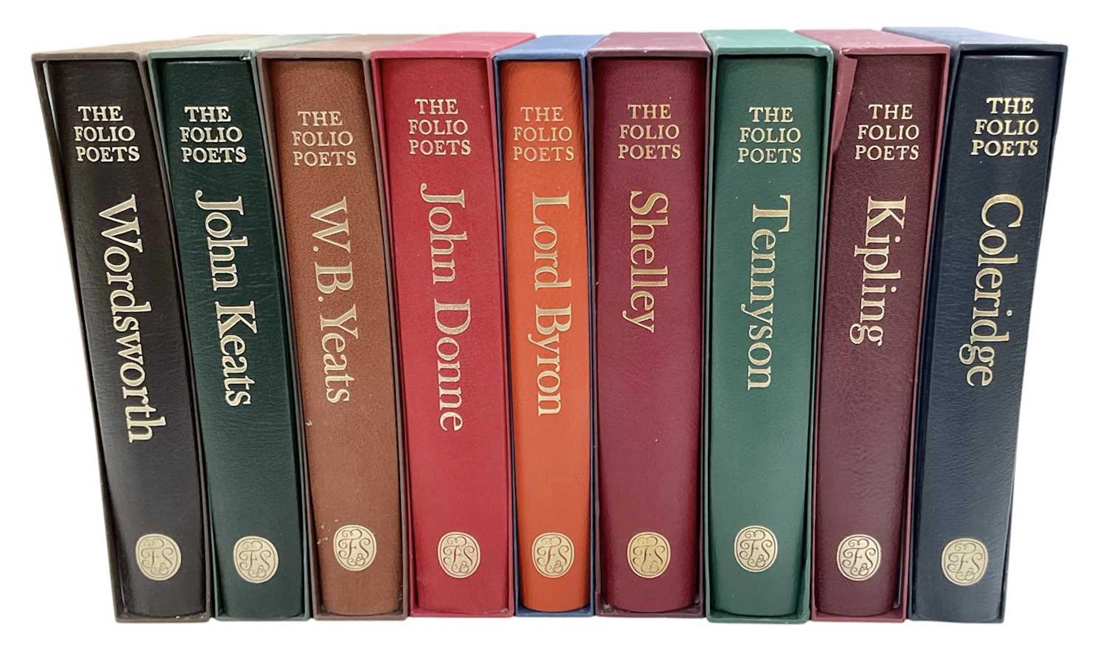 THE FOLIO POETS; nine books
