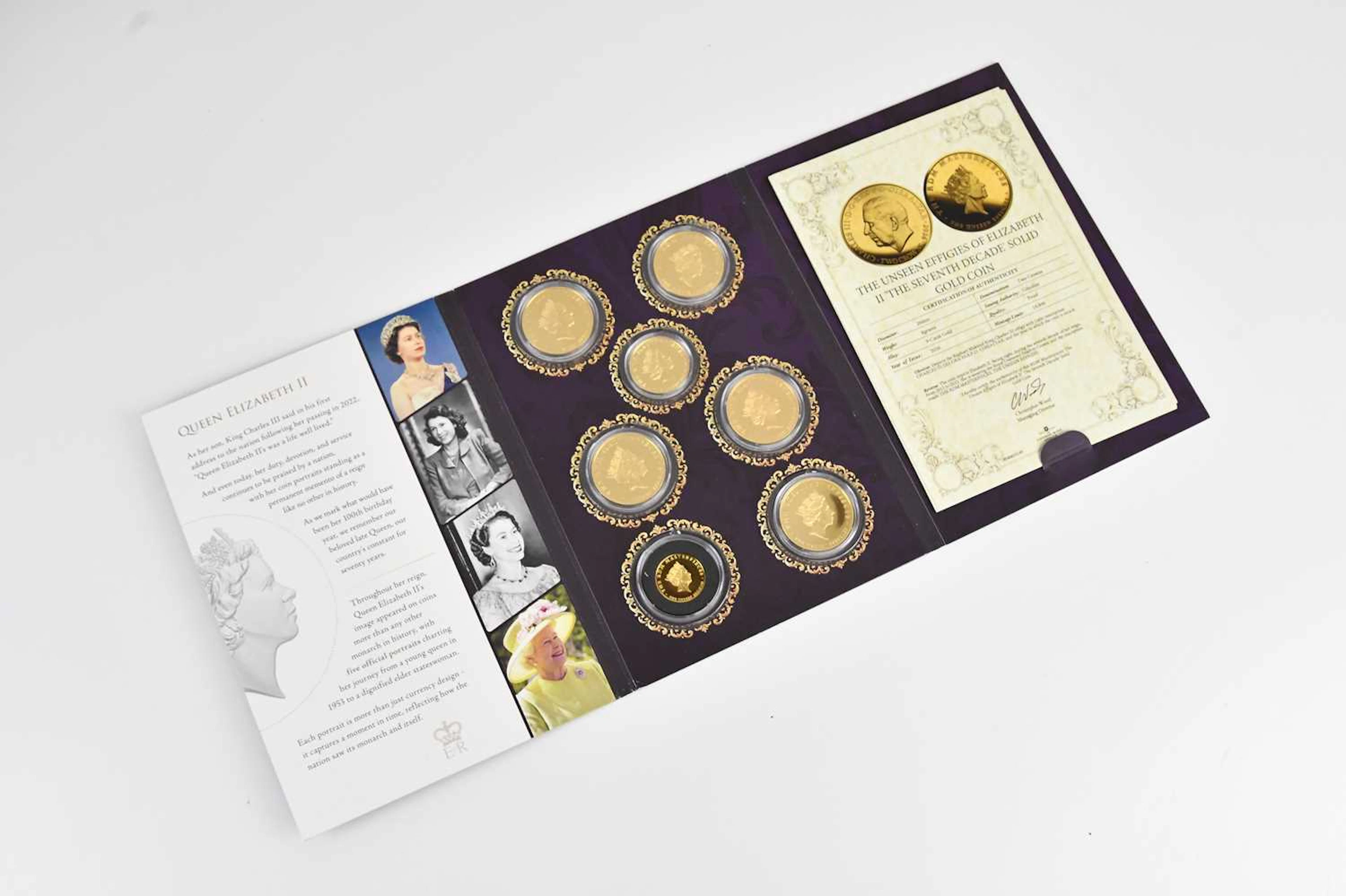A 'The Royal Centenary Collection Elizabeth II' coin set