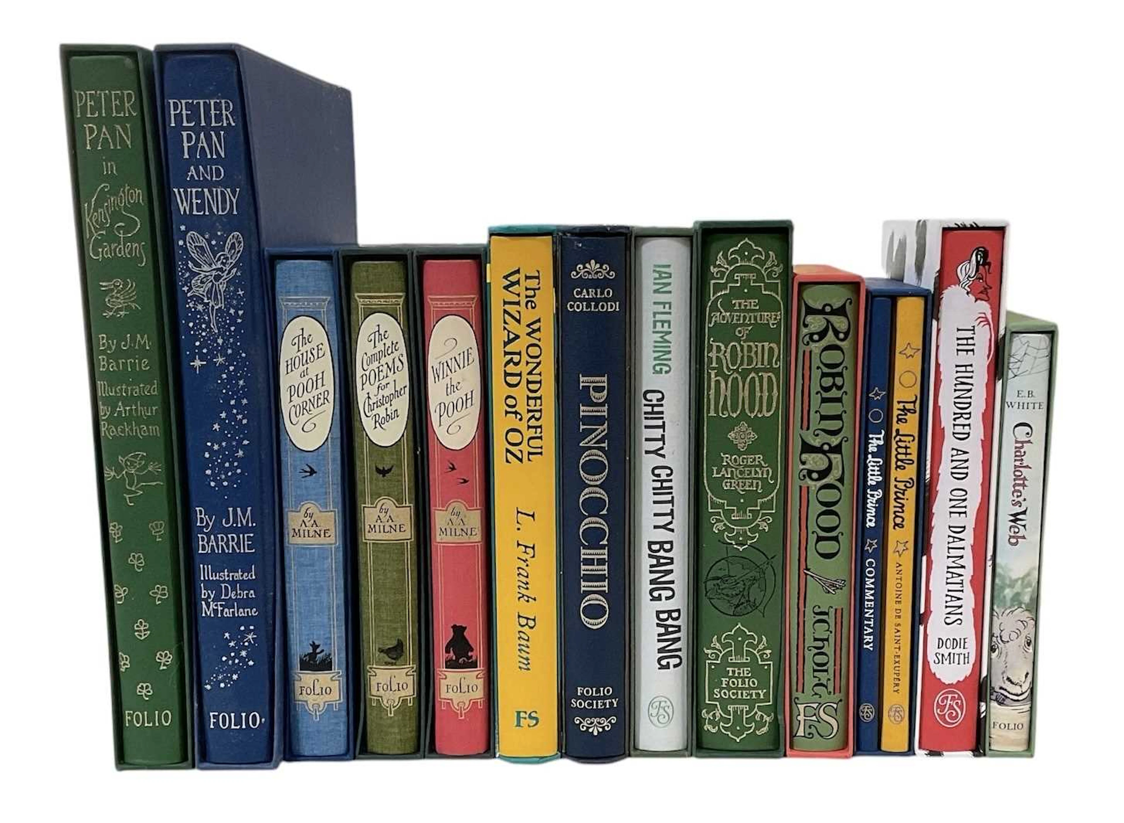 FOLIO SOCIETY; thirteen assorted children's books and novels