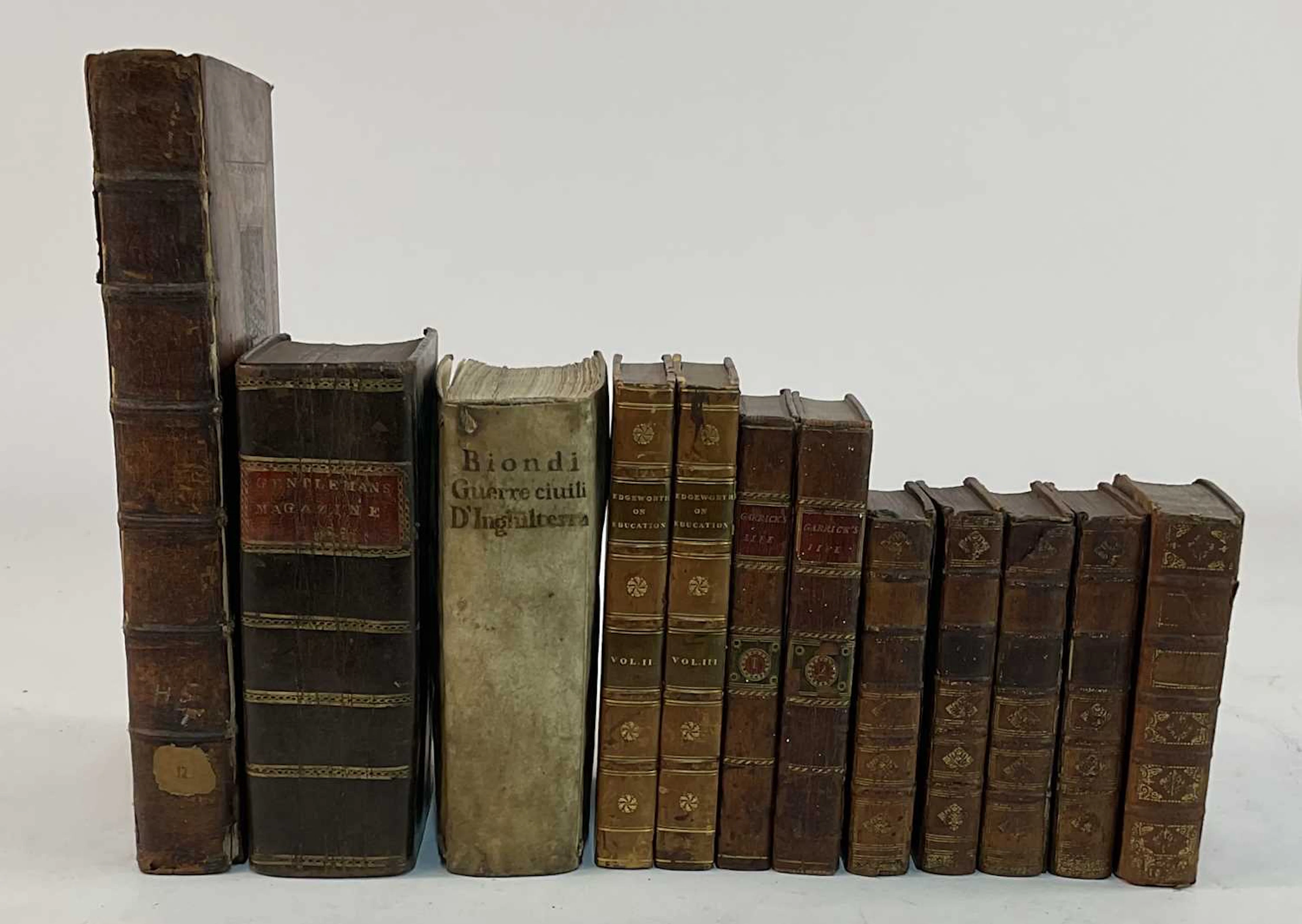 A small quantity of 17th century and later books to...