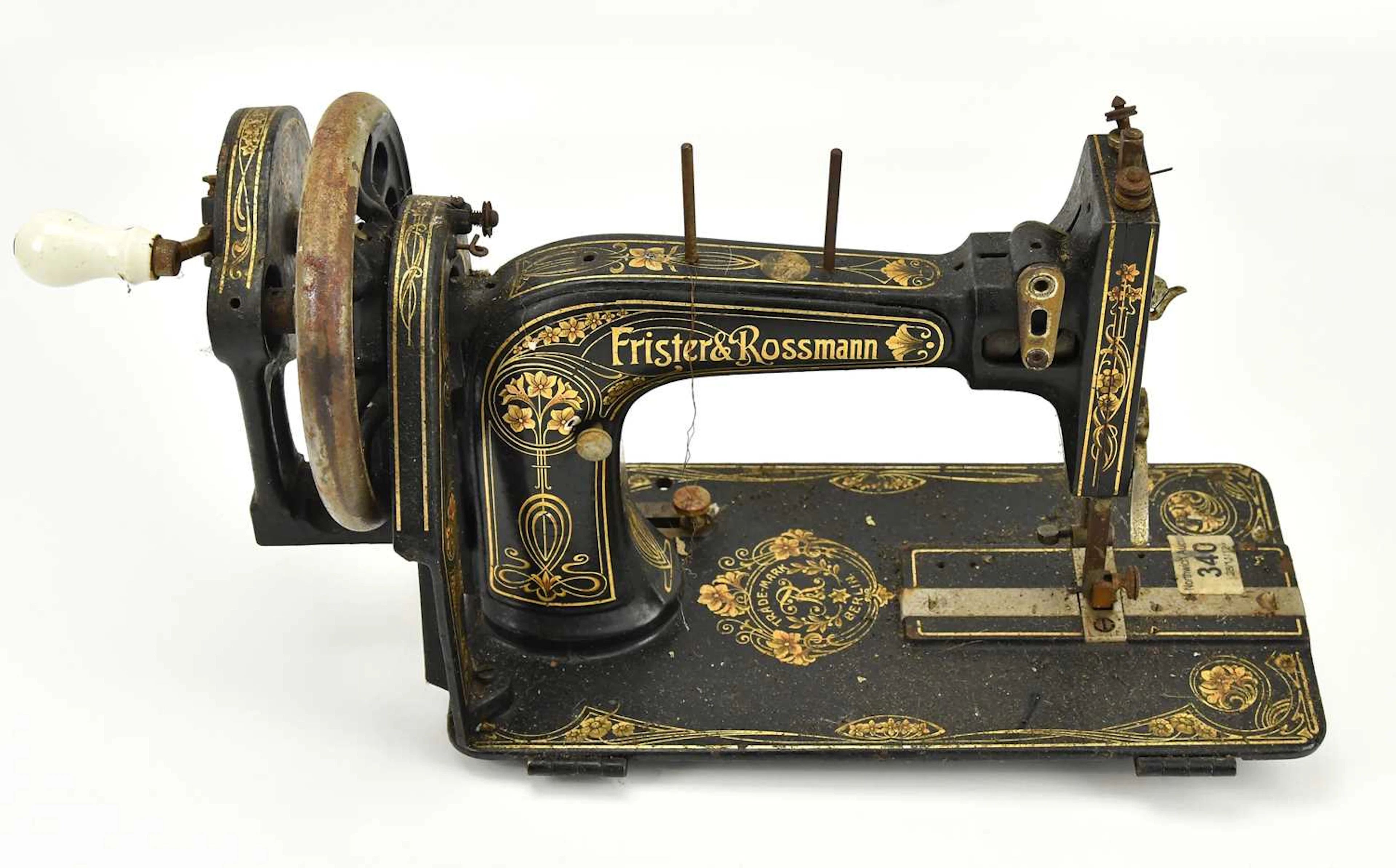 FRISTER & ROSSMANN; a vintage German manual sewing machine