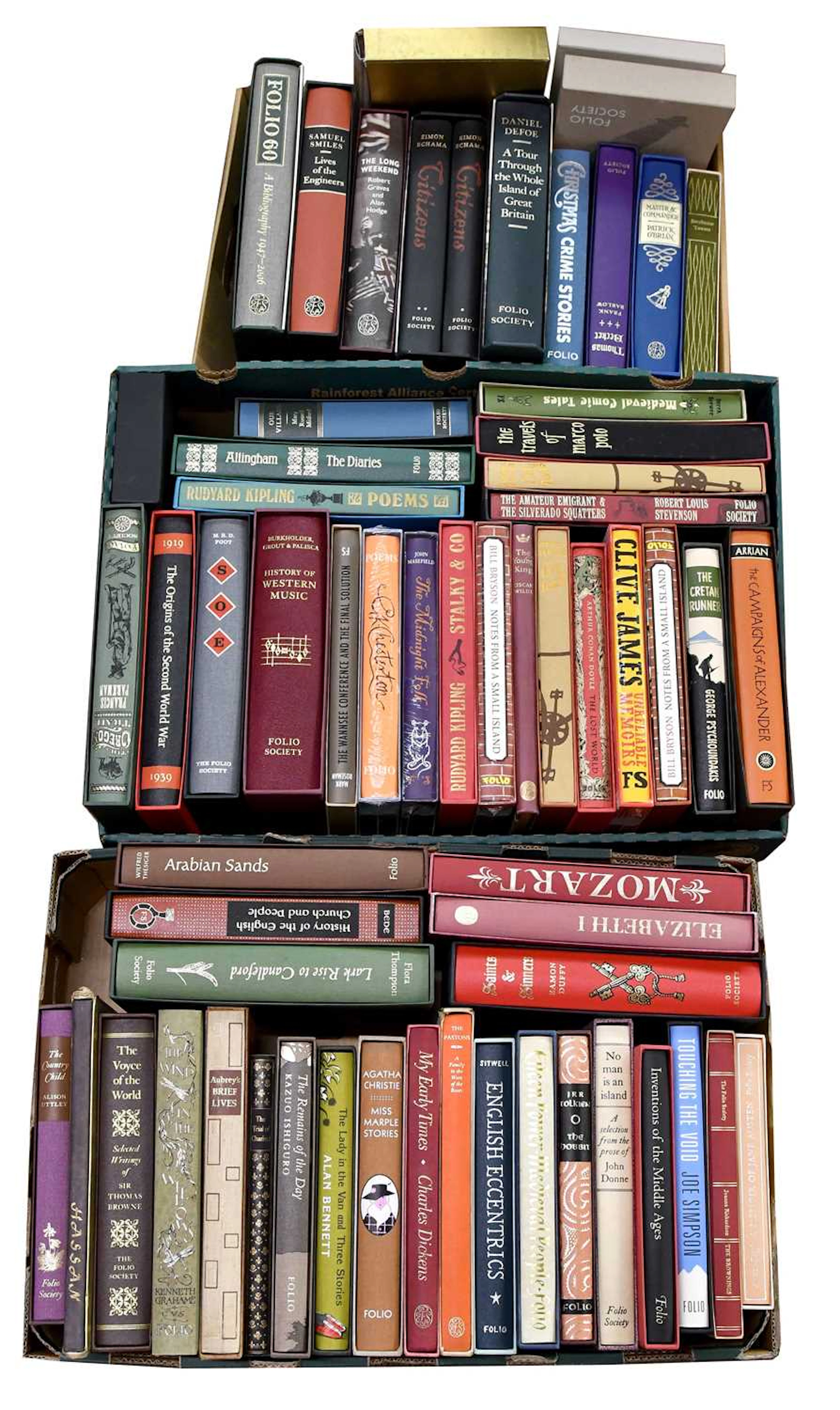 THE FOLIO SOCIETY; a collection of sixty titles