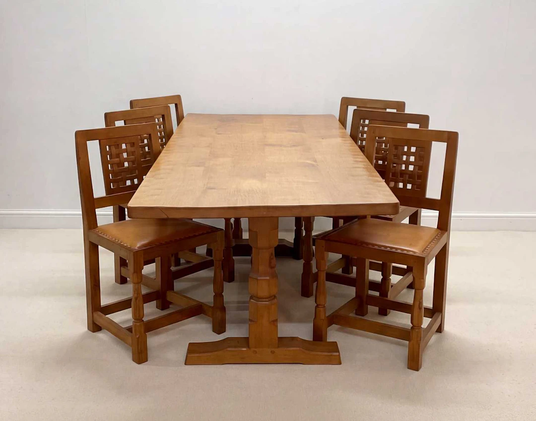 WORKSHOP OF ROBERT 'MOUSEMAN' THOMPSON (1876 - 1955); an...
