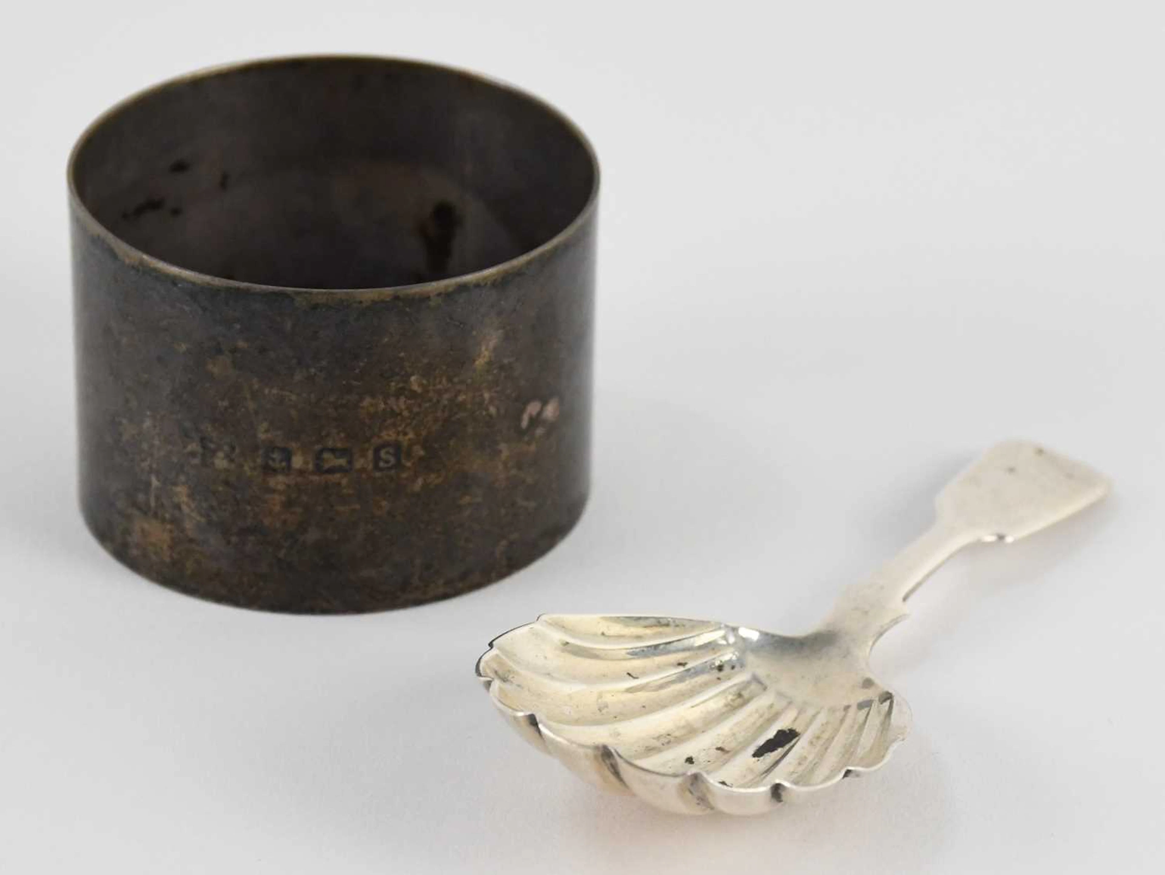 H J LIAS & SON; a Victorian hallmarked silver caddy spoon