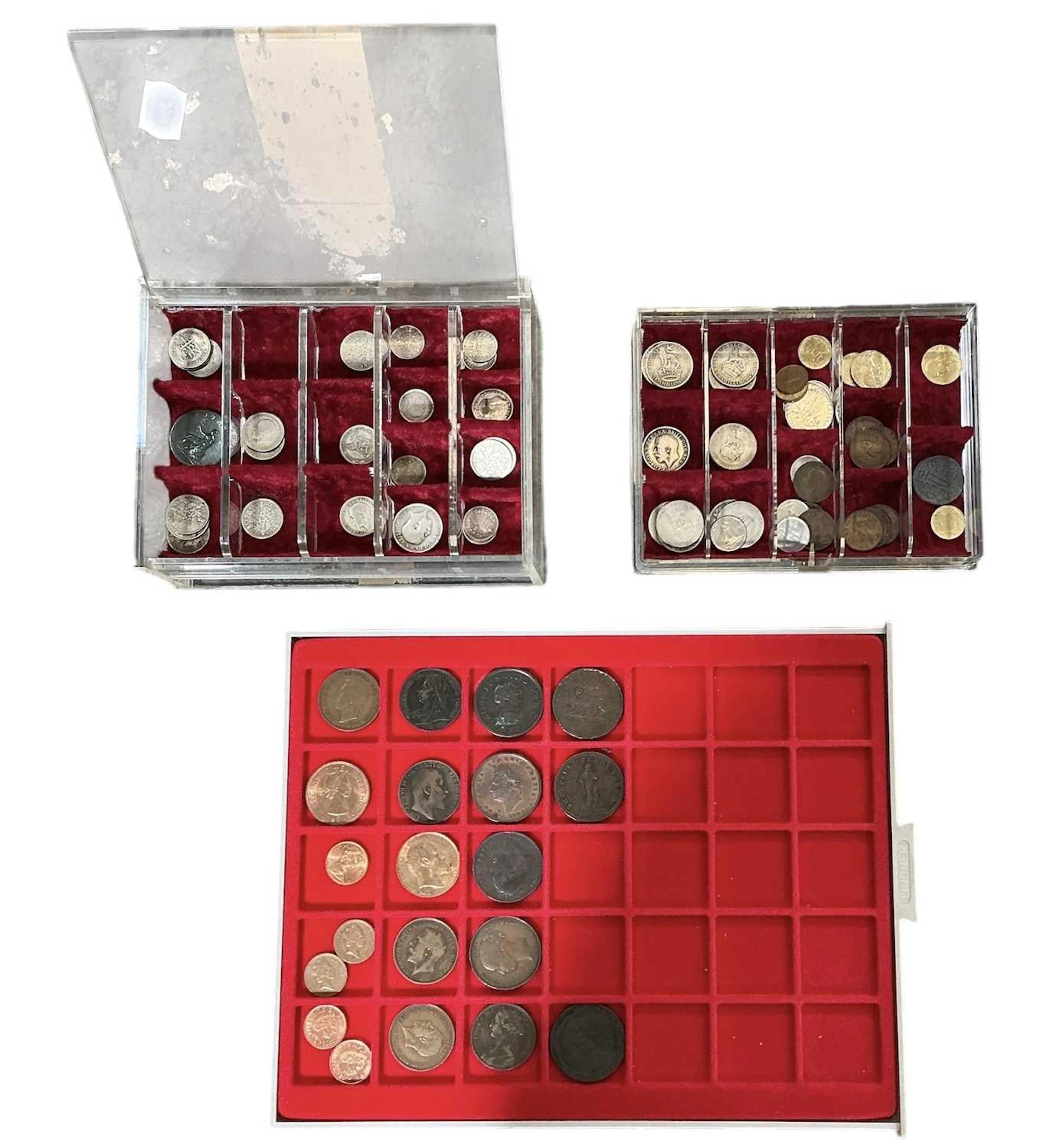 A collection of assorted GB pre-decimal coinage