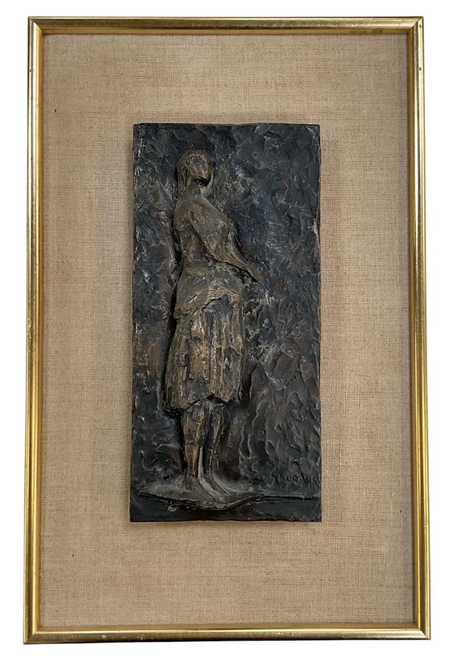 FRITZ (FRED) KORMIS (1897-1986); a figural bronze...