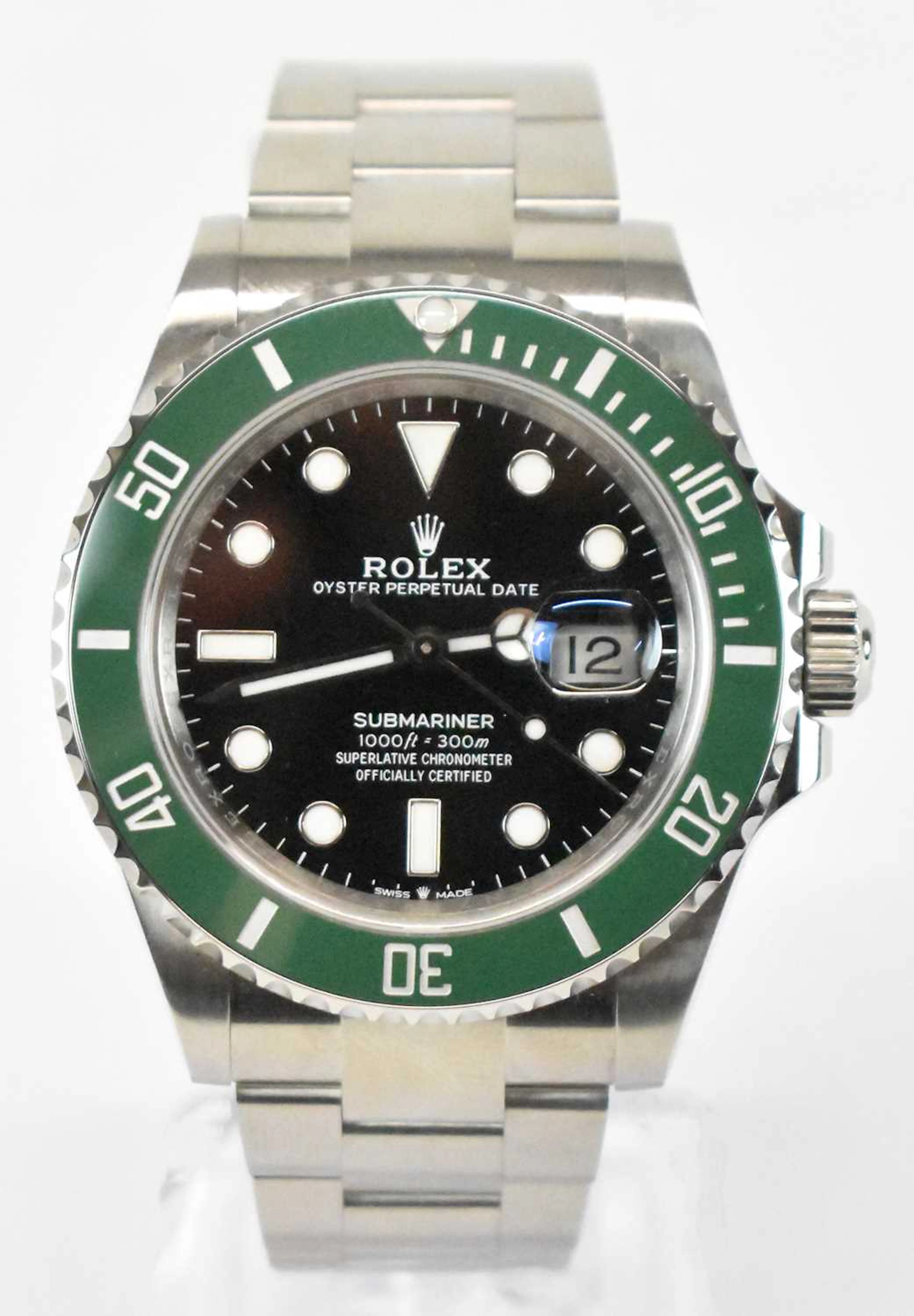 ROLEX; a stainless steel Submariner wristwatch