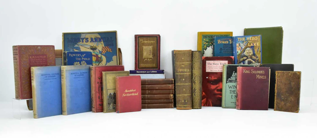 A large quantity of vintage books including 1881 'The Pilgrim's Progress'