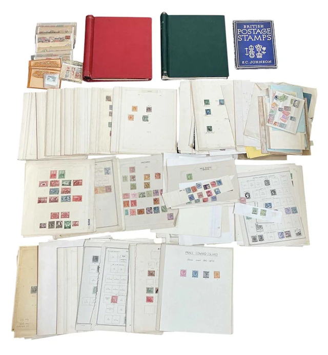 A large collection of assorted Victorian and later all world stamps