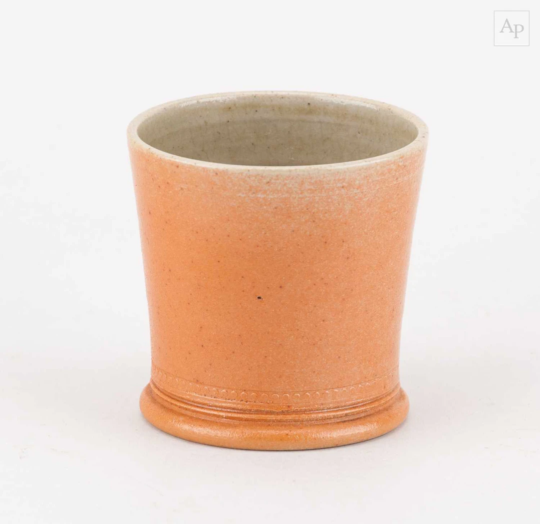 STEVE HARRISON (born 1967); a salt glazed beaker