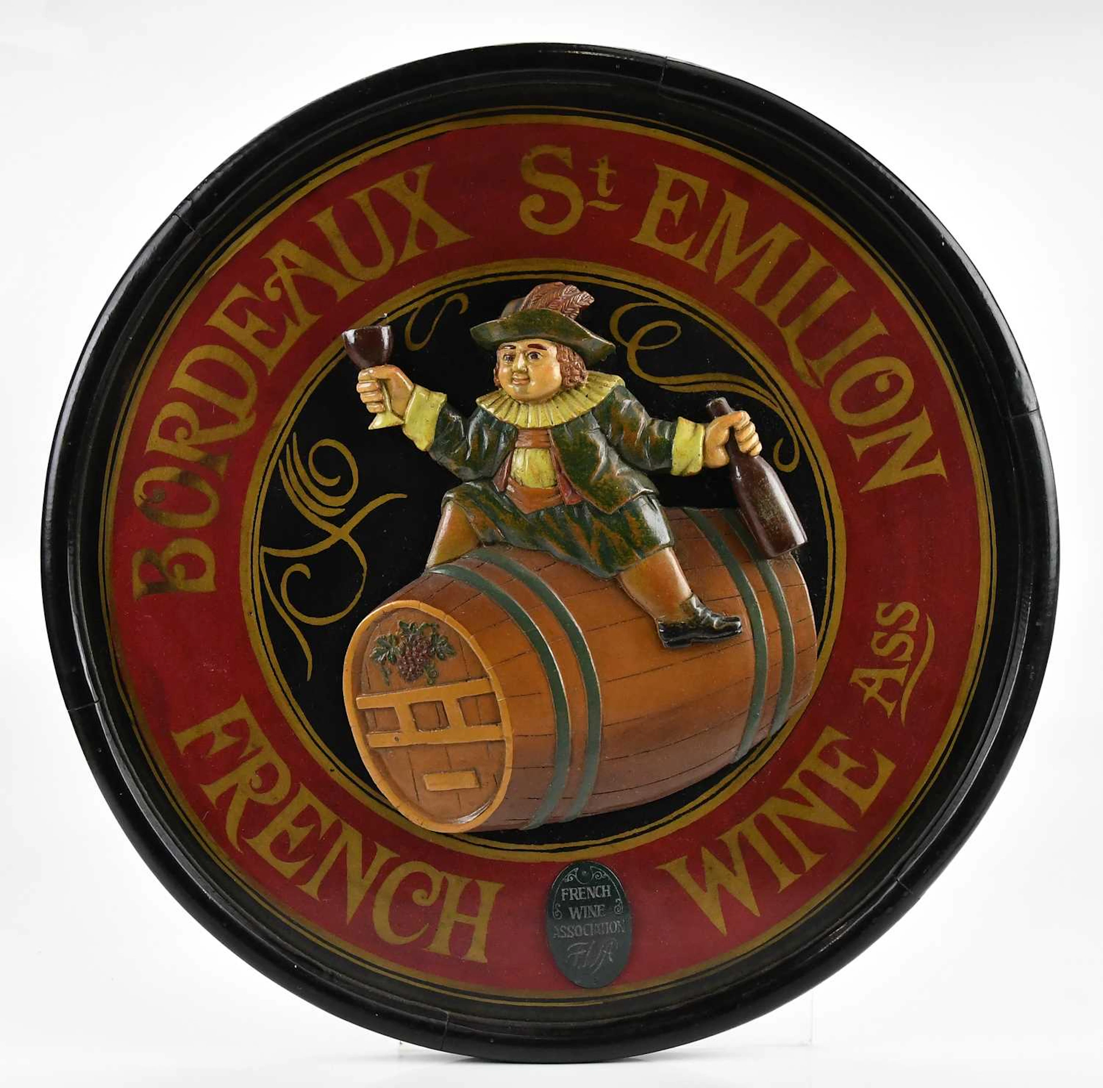 A Bordeaux St Emilion French wine sign