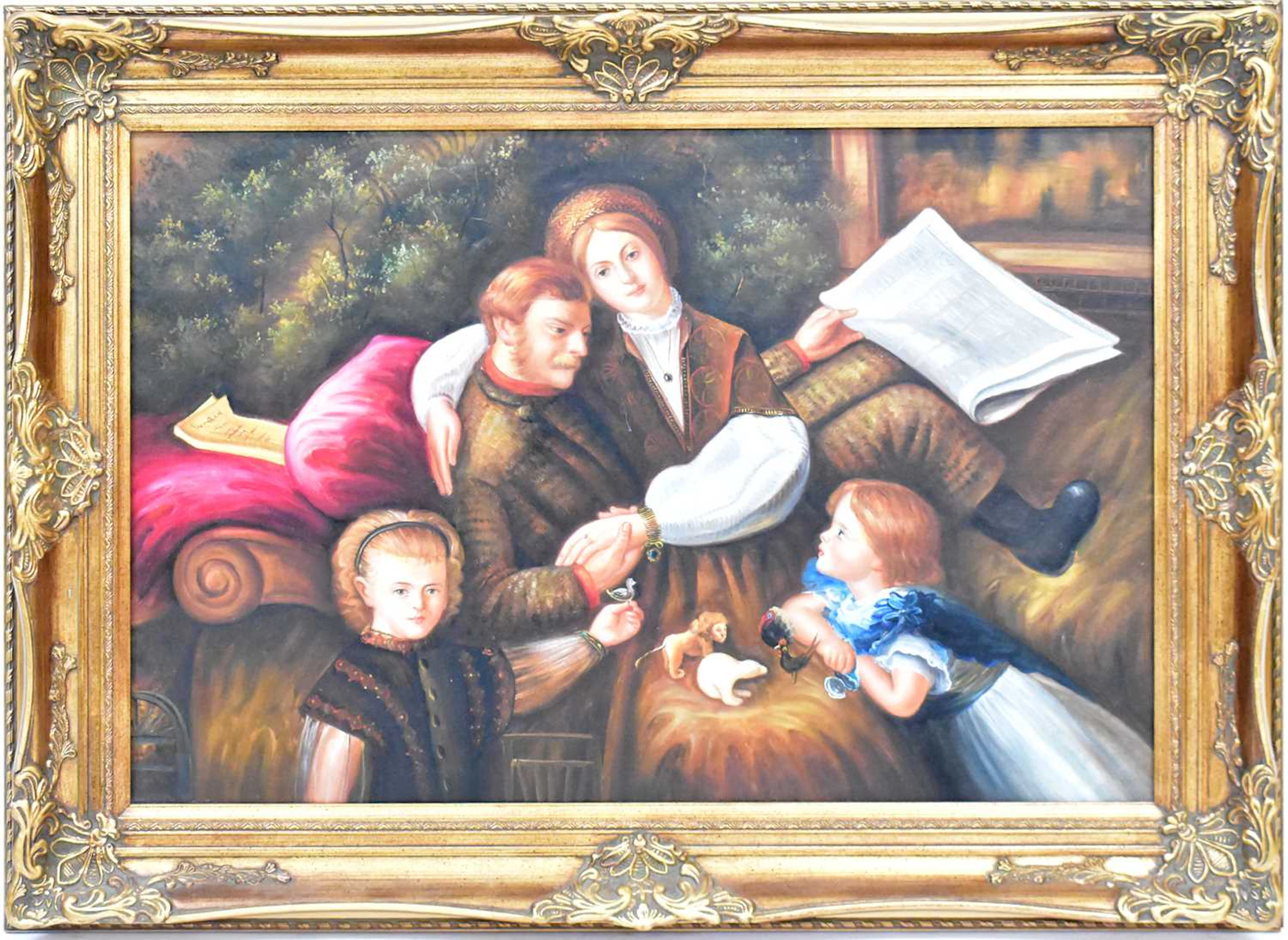 20TH CENURY ENGLISH SCHOOL; oil on canvas