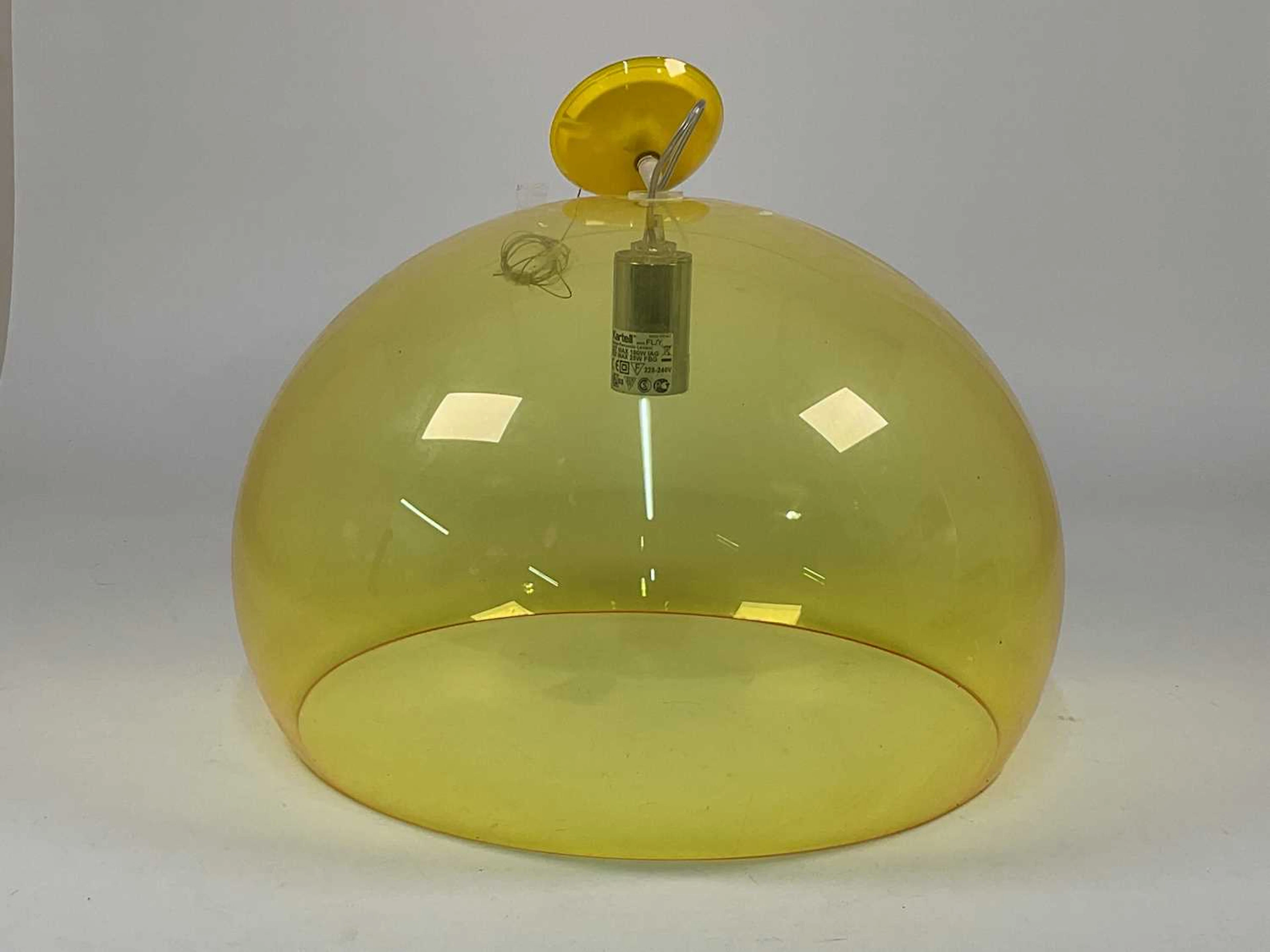 FERRUCCIO LAVIANI FOR KARTELL; a model FL/Y translucent...