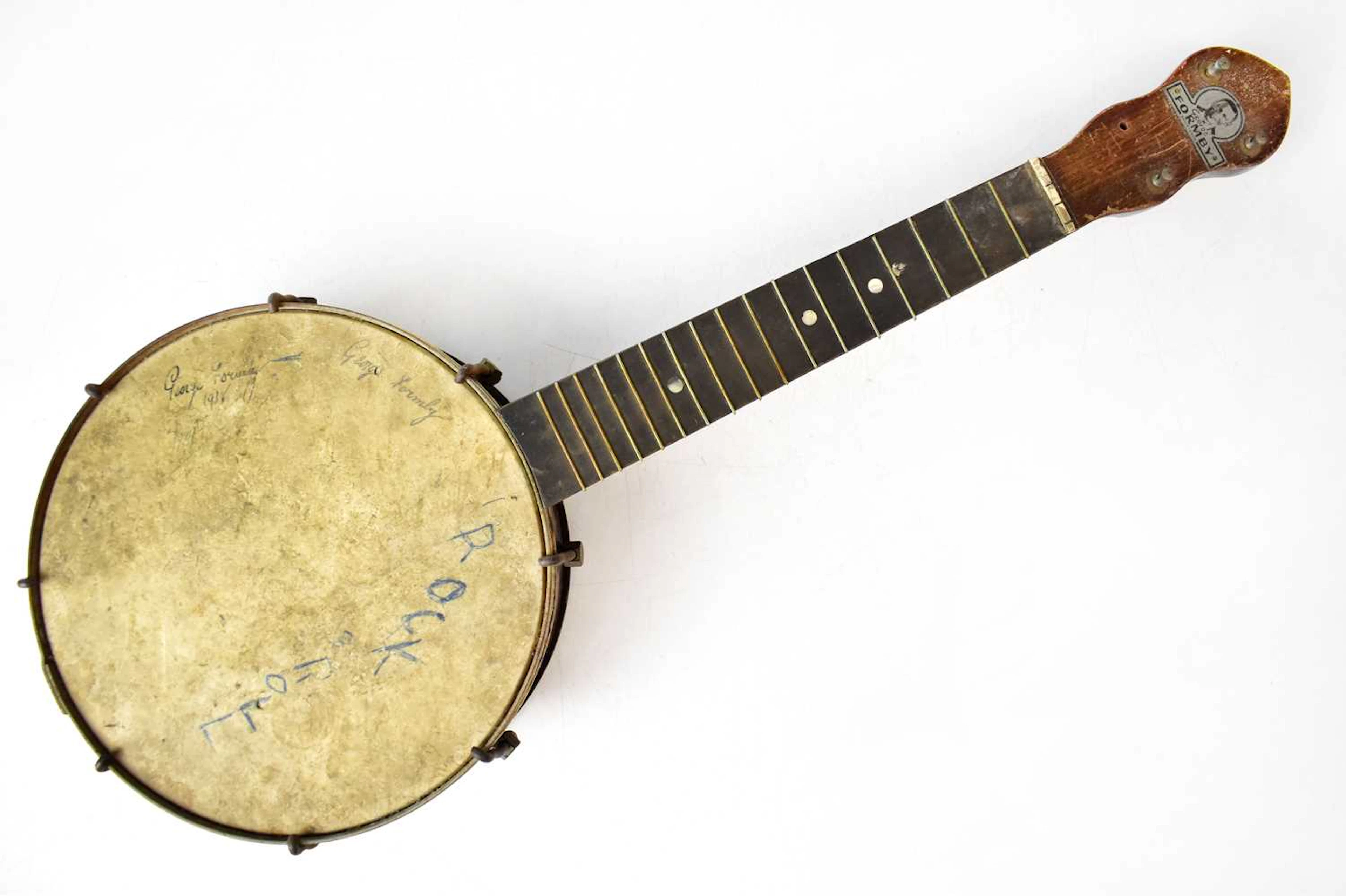 GEORGE FORMBY; a four-string banjolele