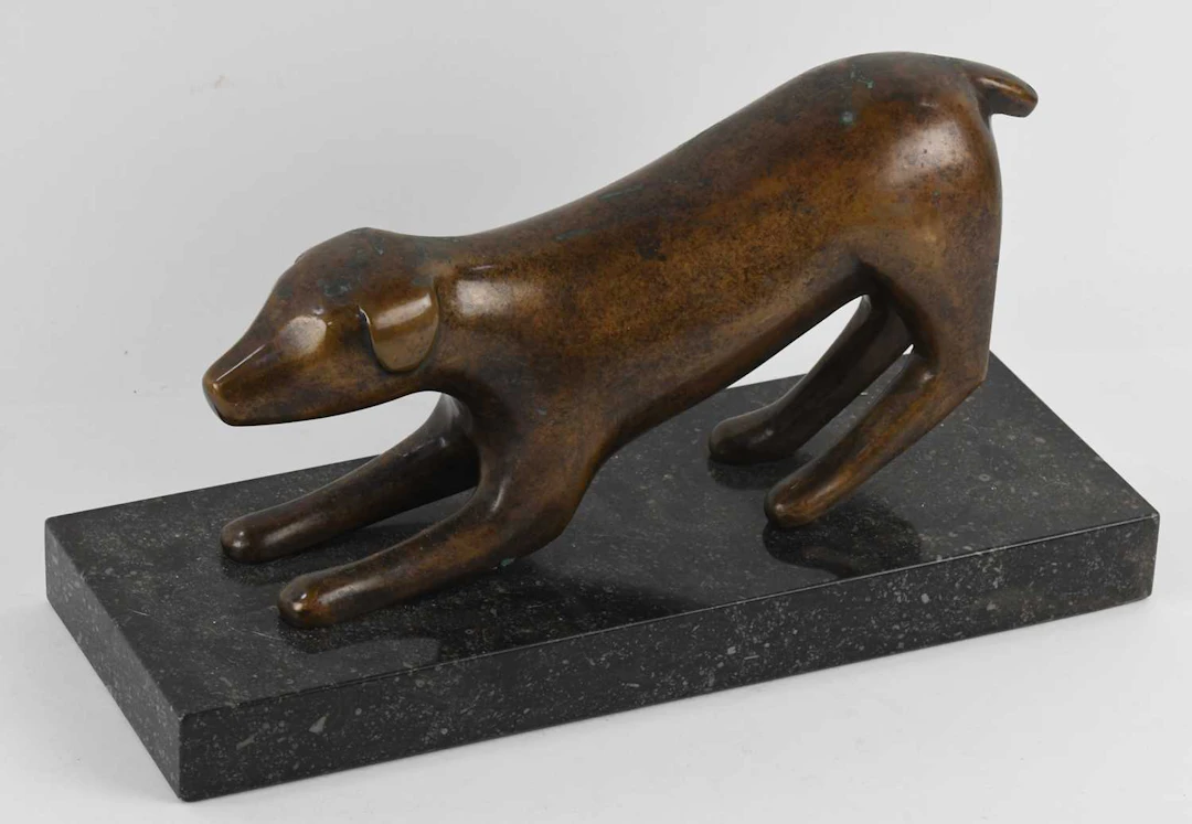 UNATTRIBUTED; a stylish modern contemporary signed...