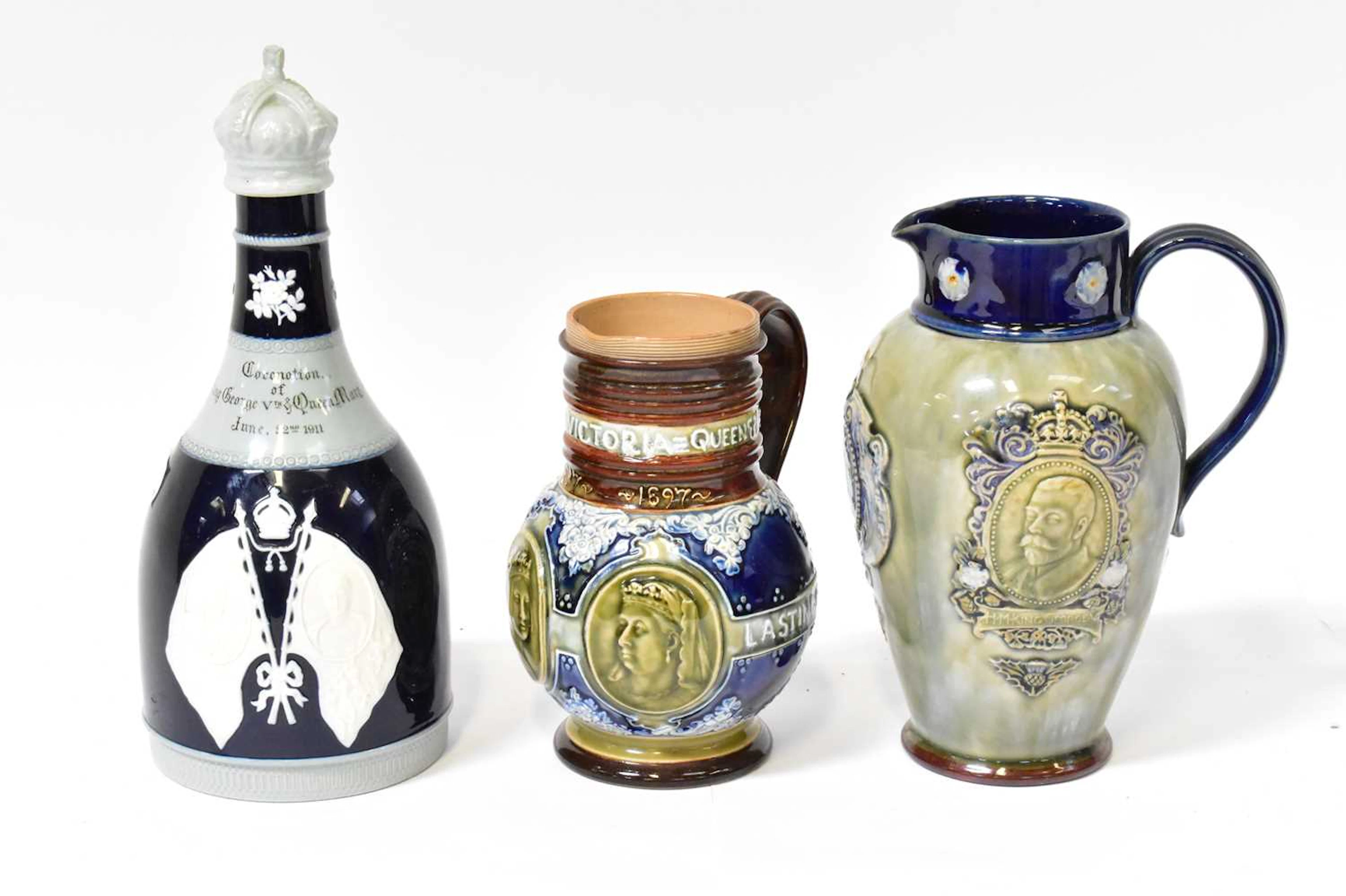 COPELAND SPODE; a commemorative whisky decanter for the...